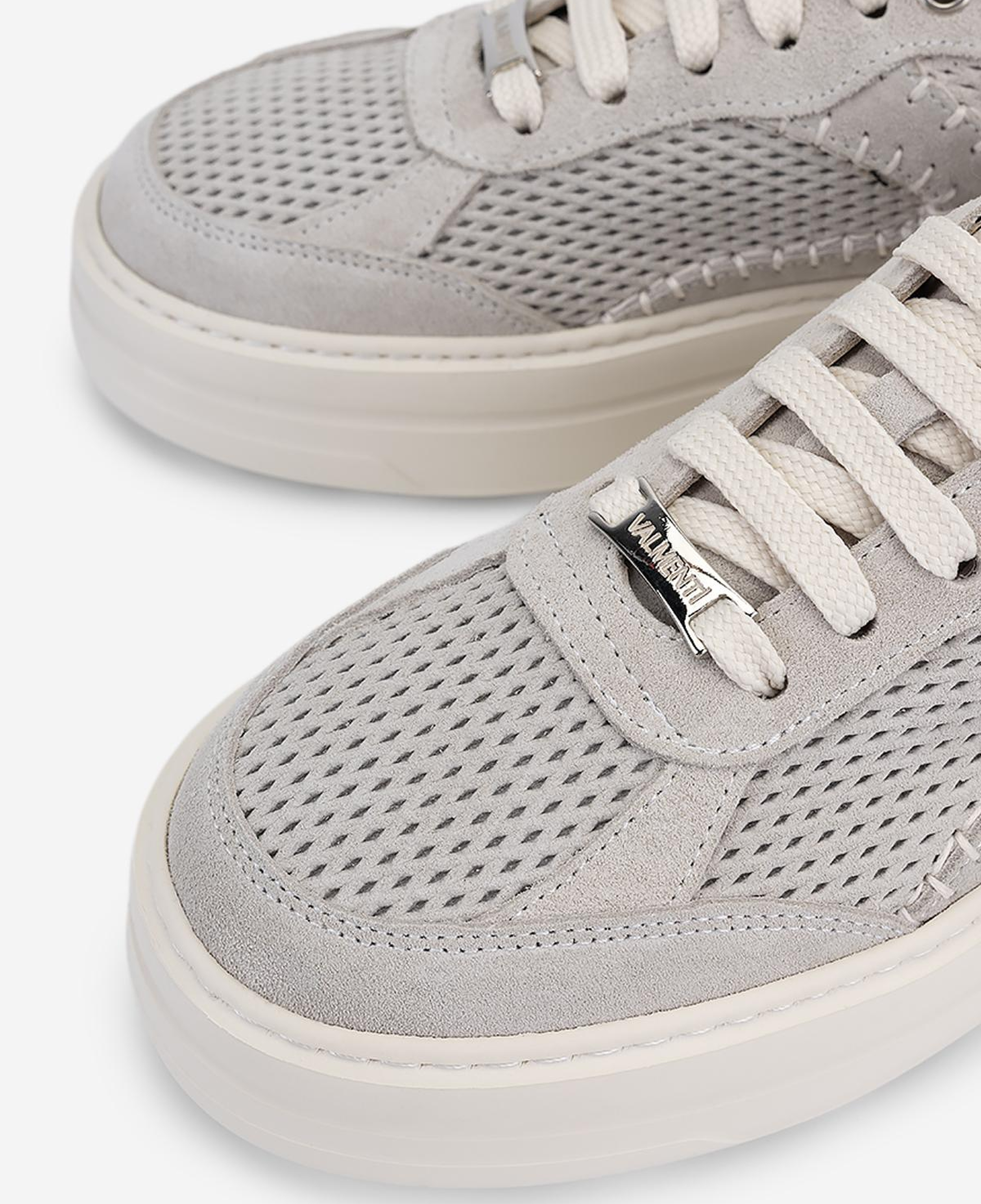 Valmenti Kadın Hakiki Deri Bej Süet Sneakers & Spor Ayakkabı
