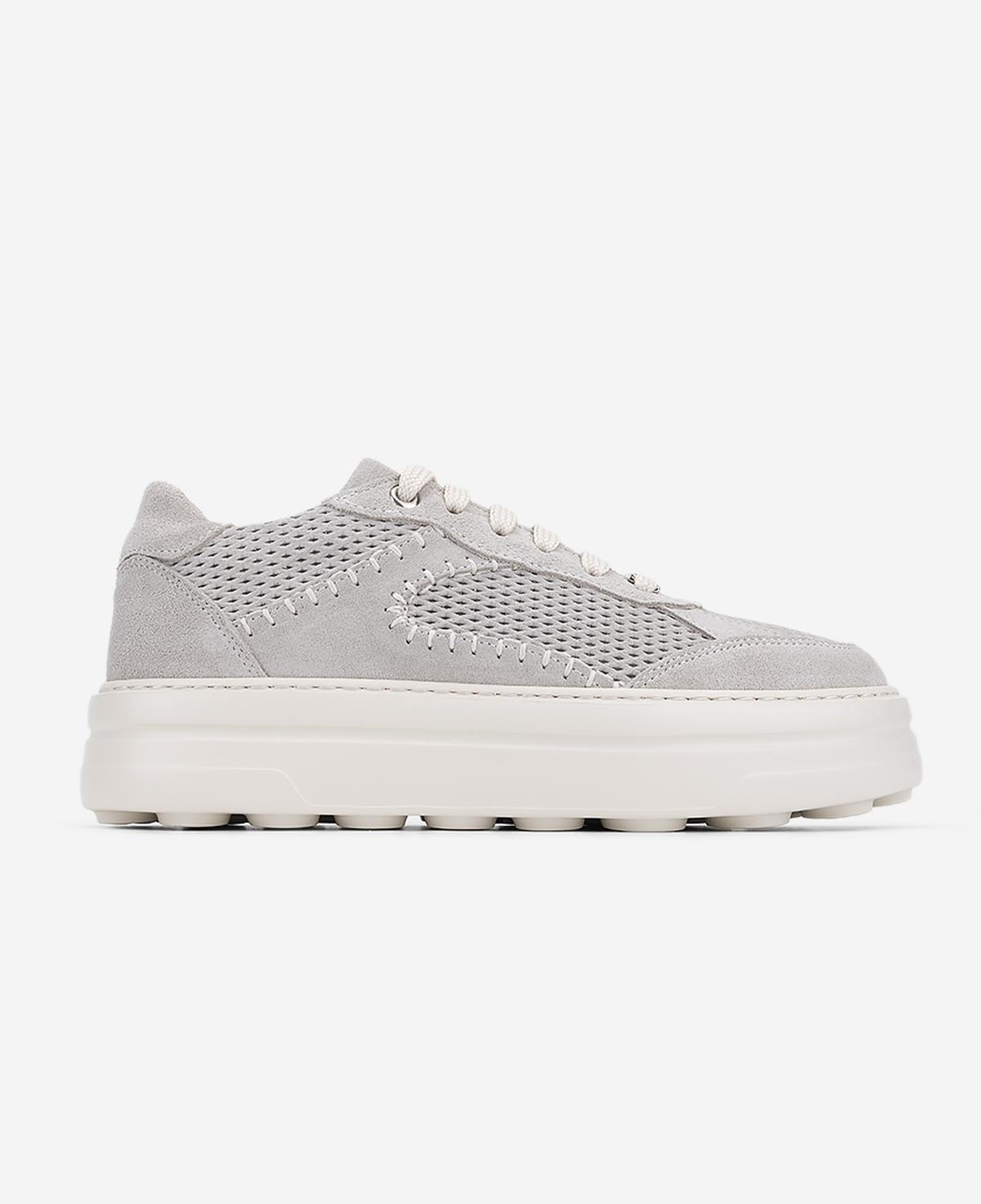 Valmenti Kadın Hakiki Deri Bej Süet Sneakers & Spor Ayakkabı