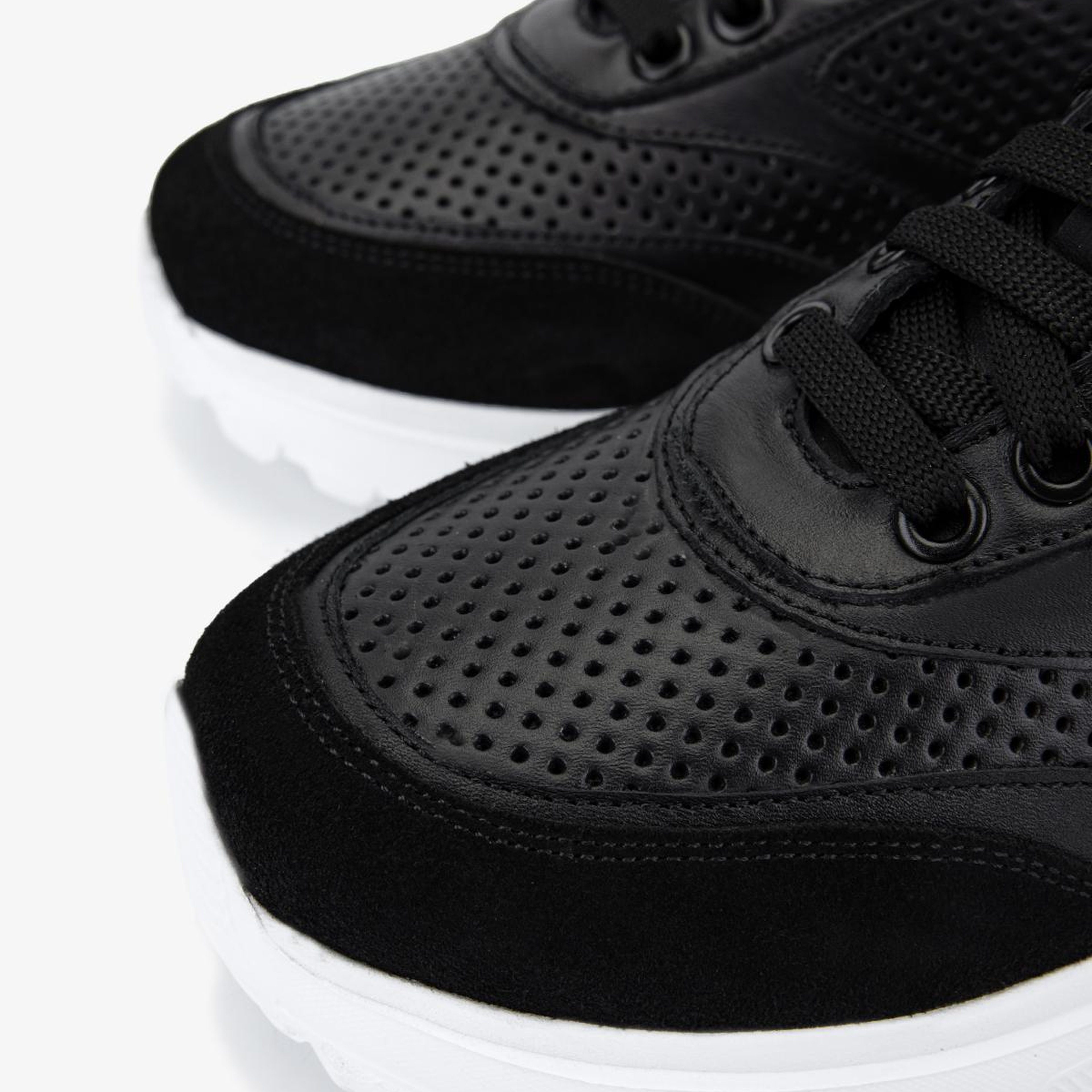 Valmenti Kadın Hakiki Deri Siyah Sneakers & Spor Ayakkabı