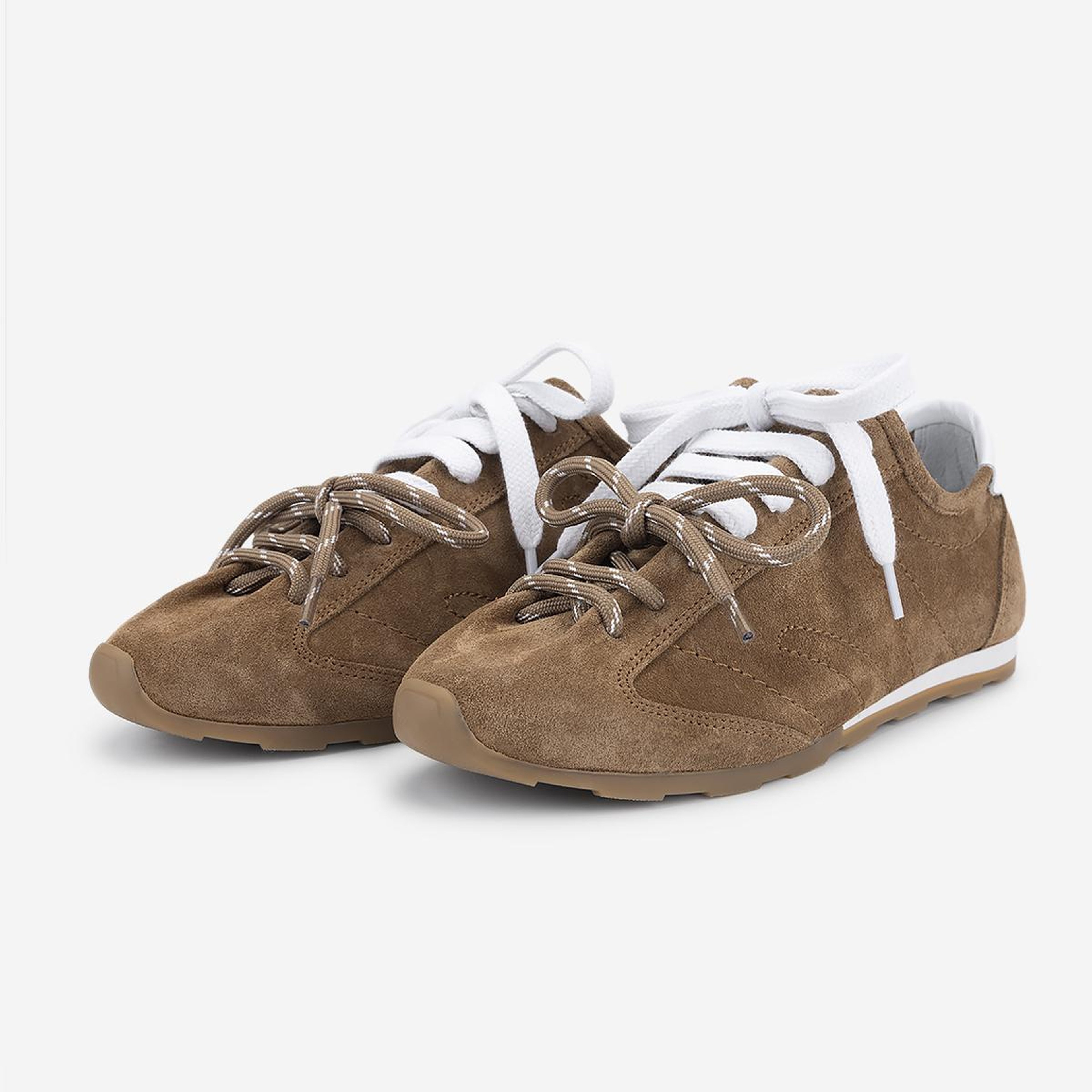 Valmenti Kadın Hakiki Deri Kahverengi Sneakers & Spor Ayakkabı