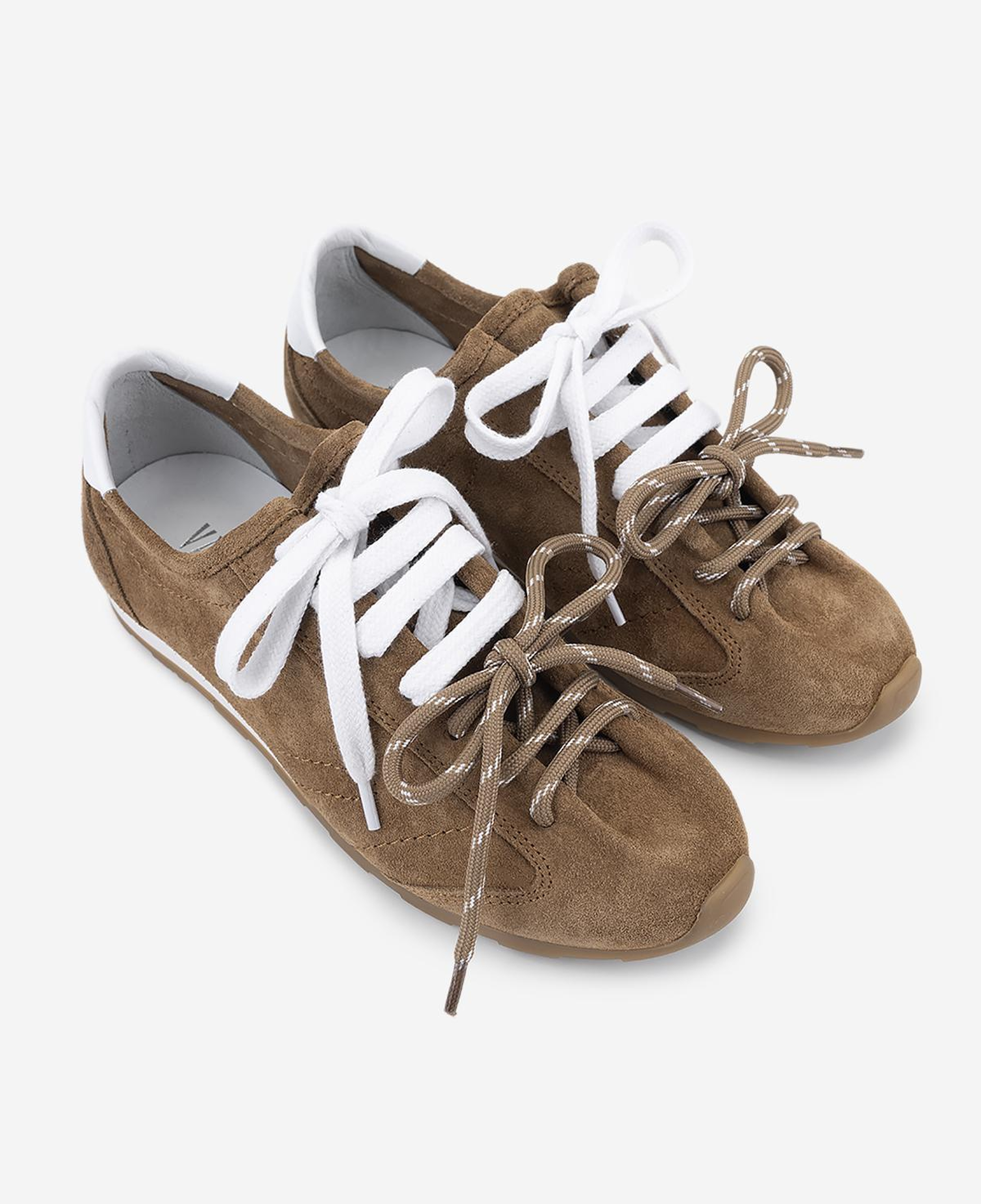 Valmenti Kadın Hakiki Deri Kahverengi Sneakers & Spor Ayakkabı
