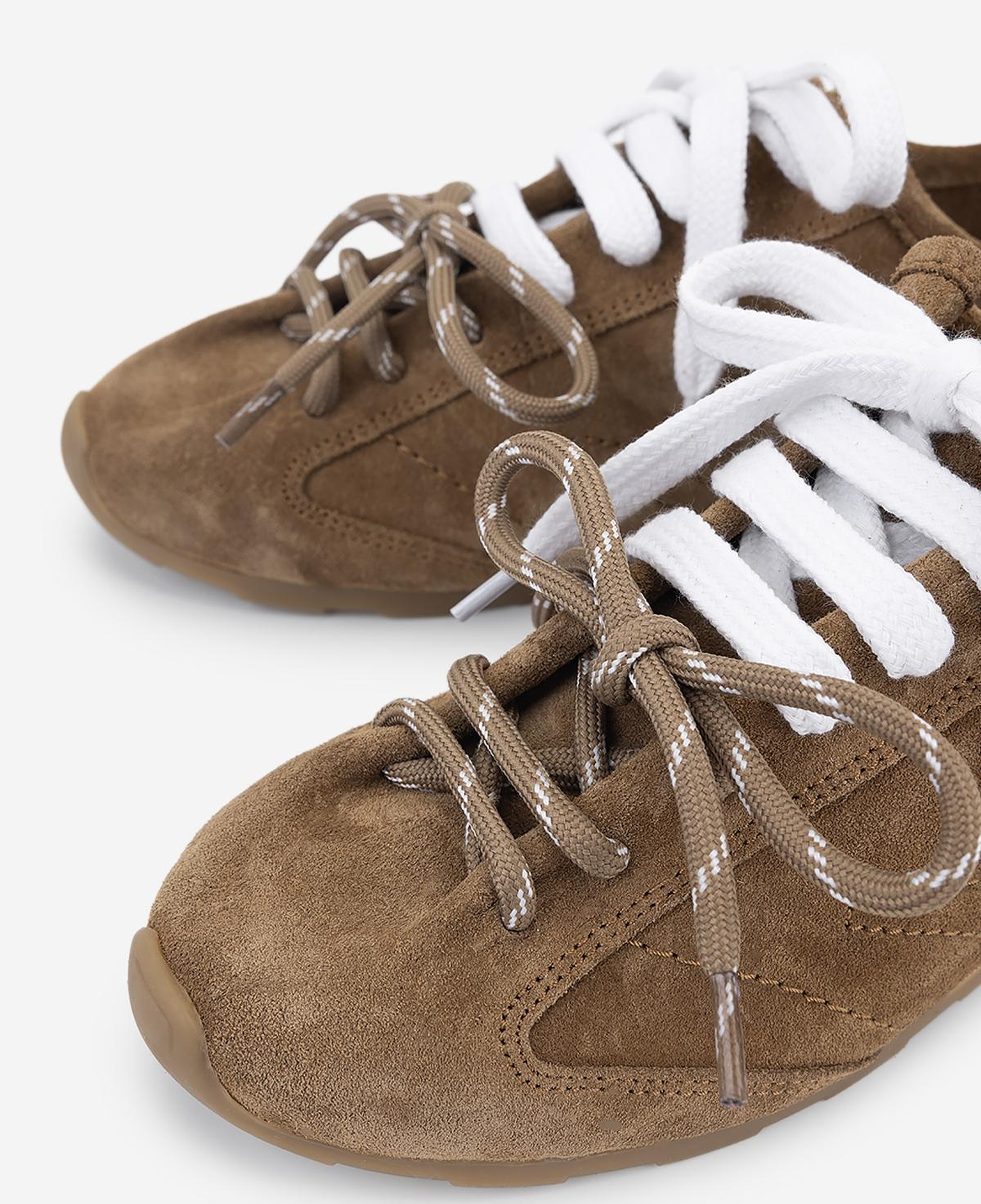 Valmenti Kadın Hakiki Deri Kahverengi Sneakers & Spor Ayakkabı