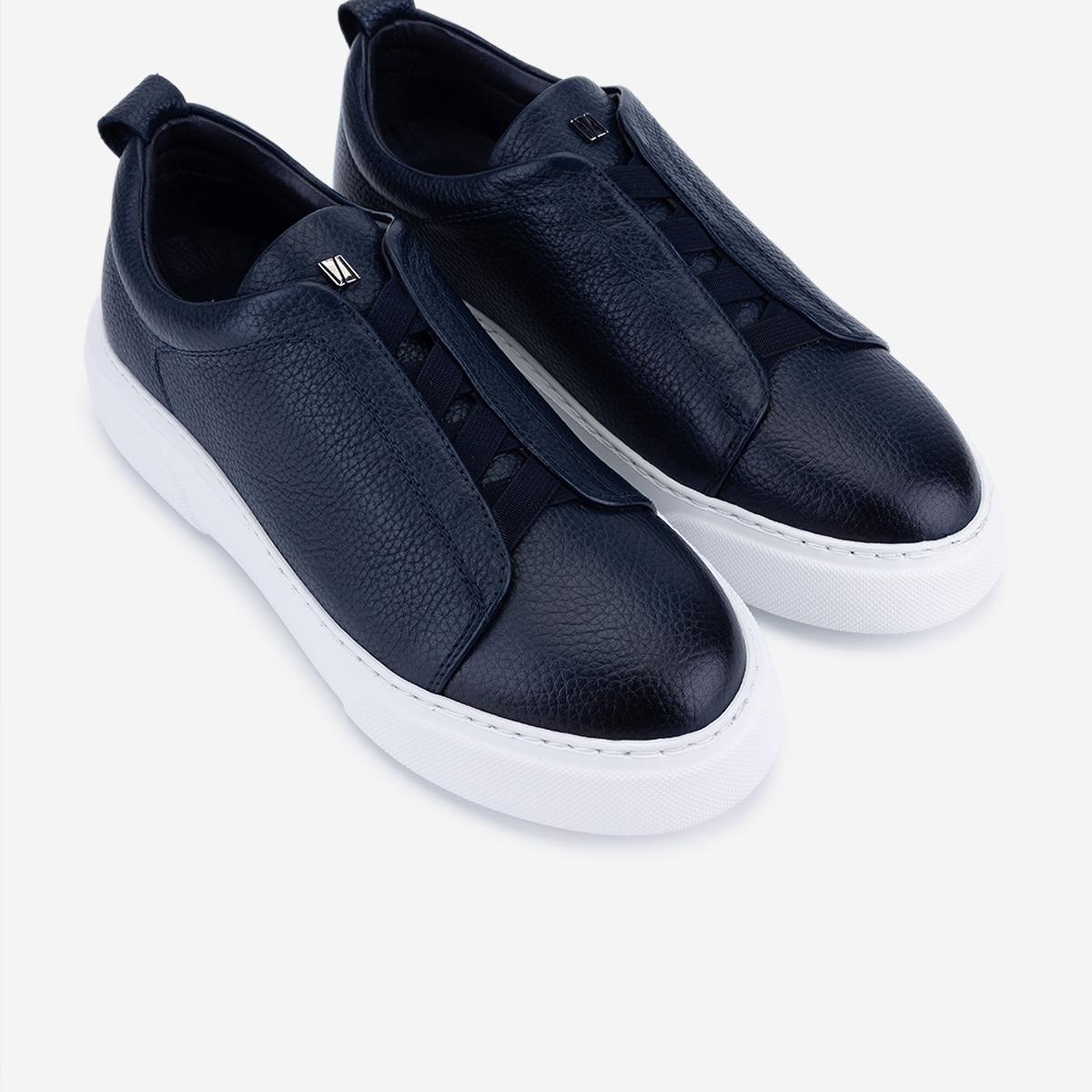 Valmenti Kadın Hakiki Deri Lacivert Sneakers & Spor Ayakkabı