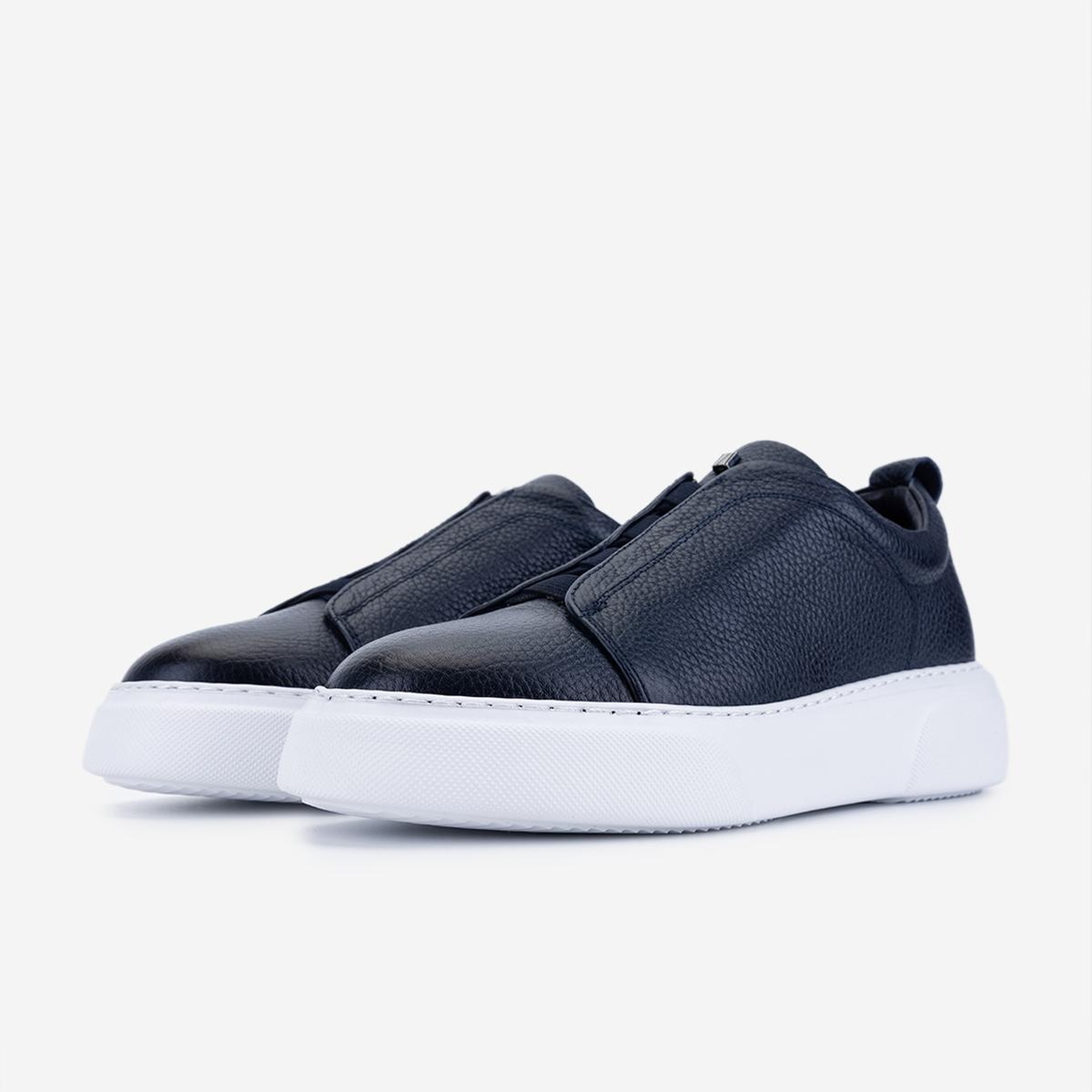 Valmenti Kadın Hakiki Deri Lacivert Sneakers & Spor Ayakkabı