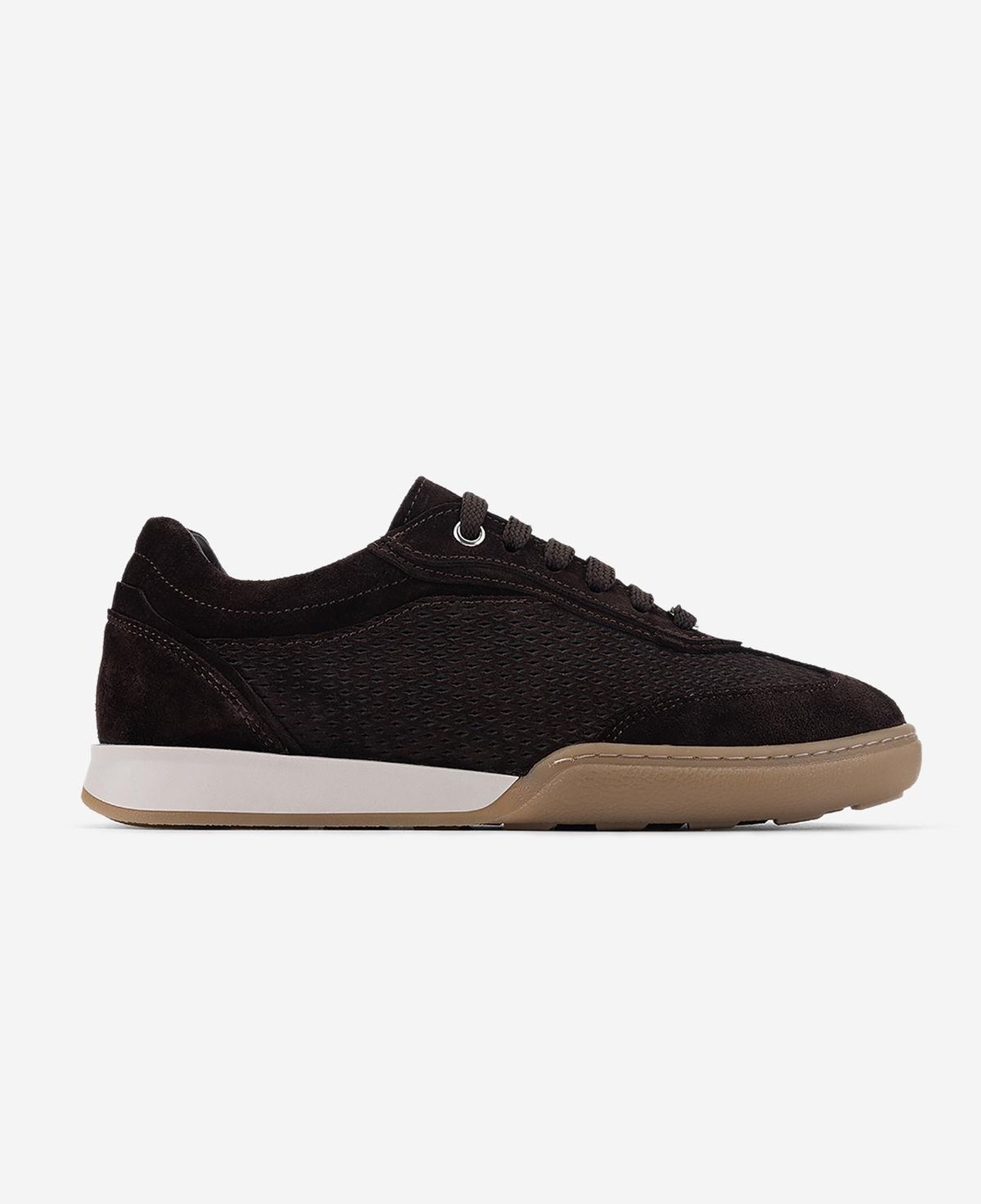 Valmenti Kadın Hakiki Deri Kahverengi Süet Sneakers & Spor Ayakkabı