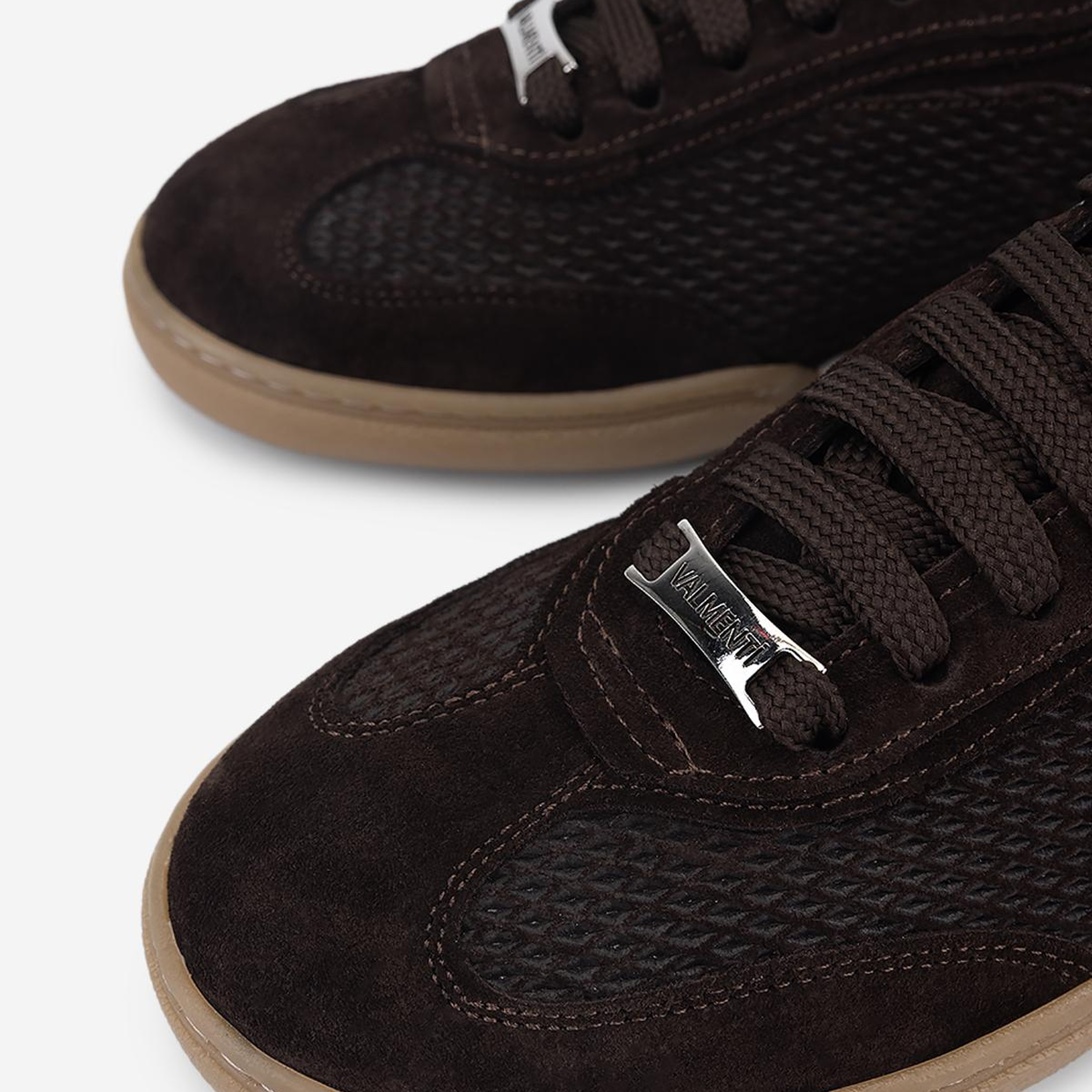 Valmenti Kadın Hakiki Deri Kahverengi Süet Sneakers & Spor Ayakkabı