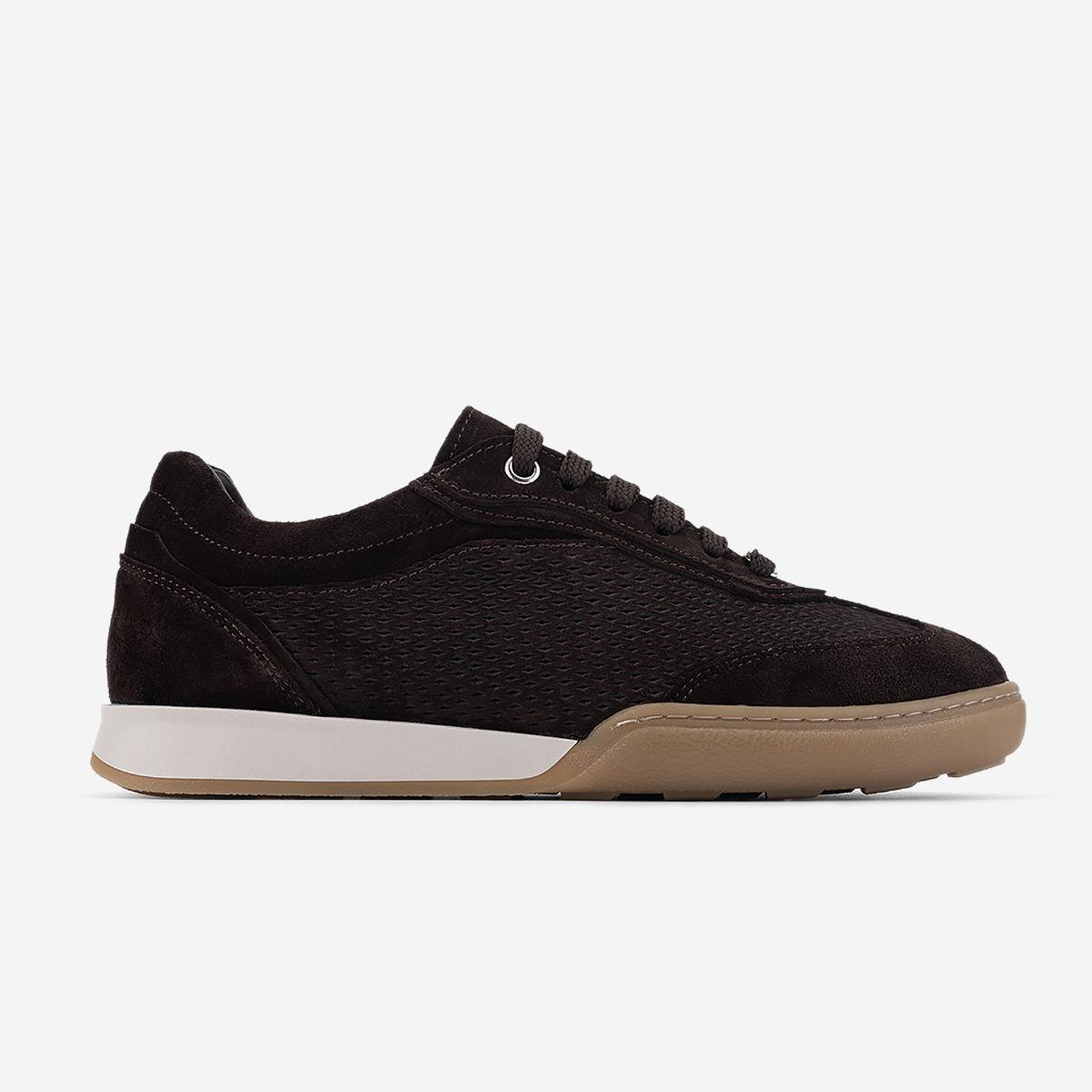 Valmenti Kadın Hakiki Deri Kahverengi Süet Sneakers & Spor Ayakkabı