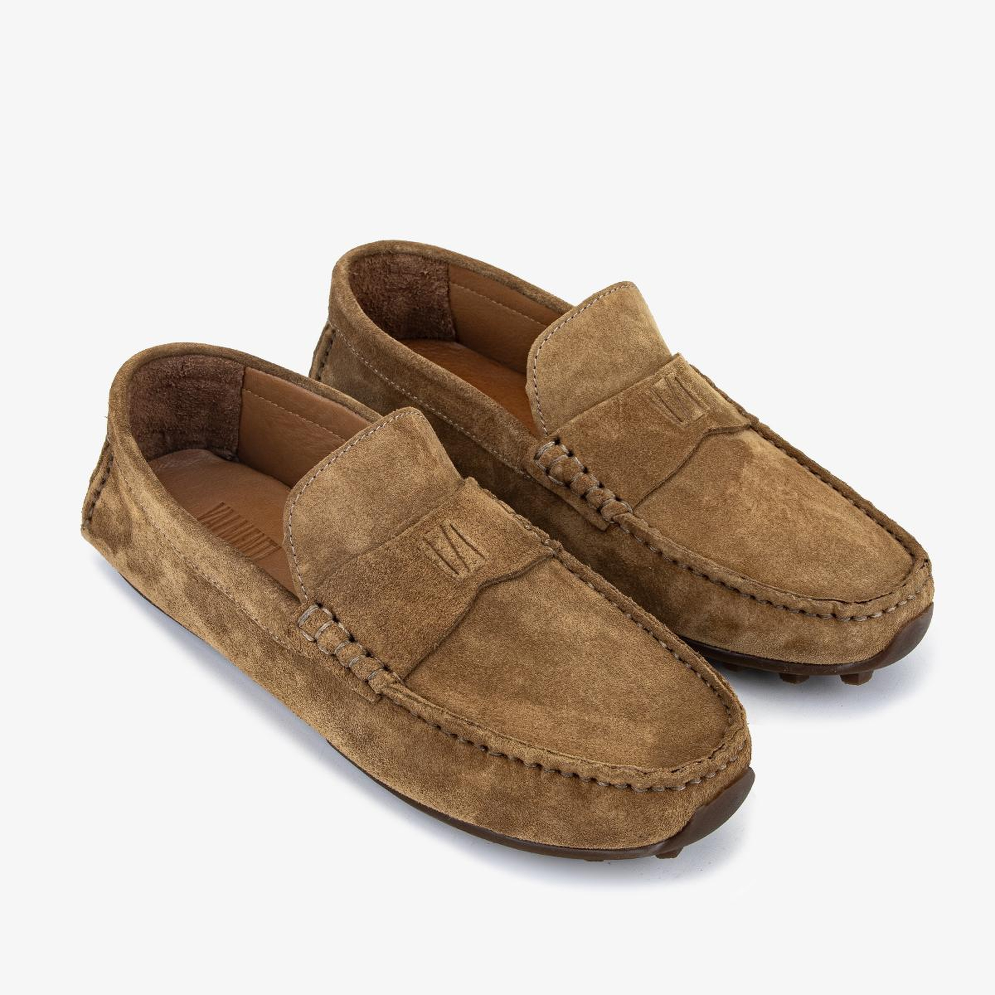 Valmenti Erkek Hakiki Deri Taba Loafer Ayakkabı