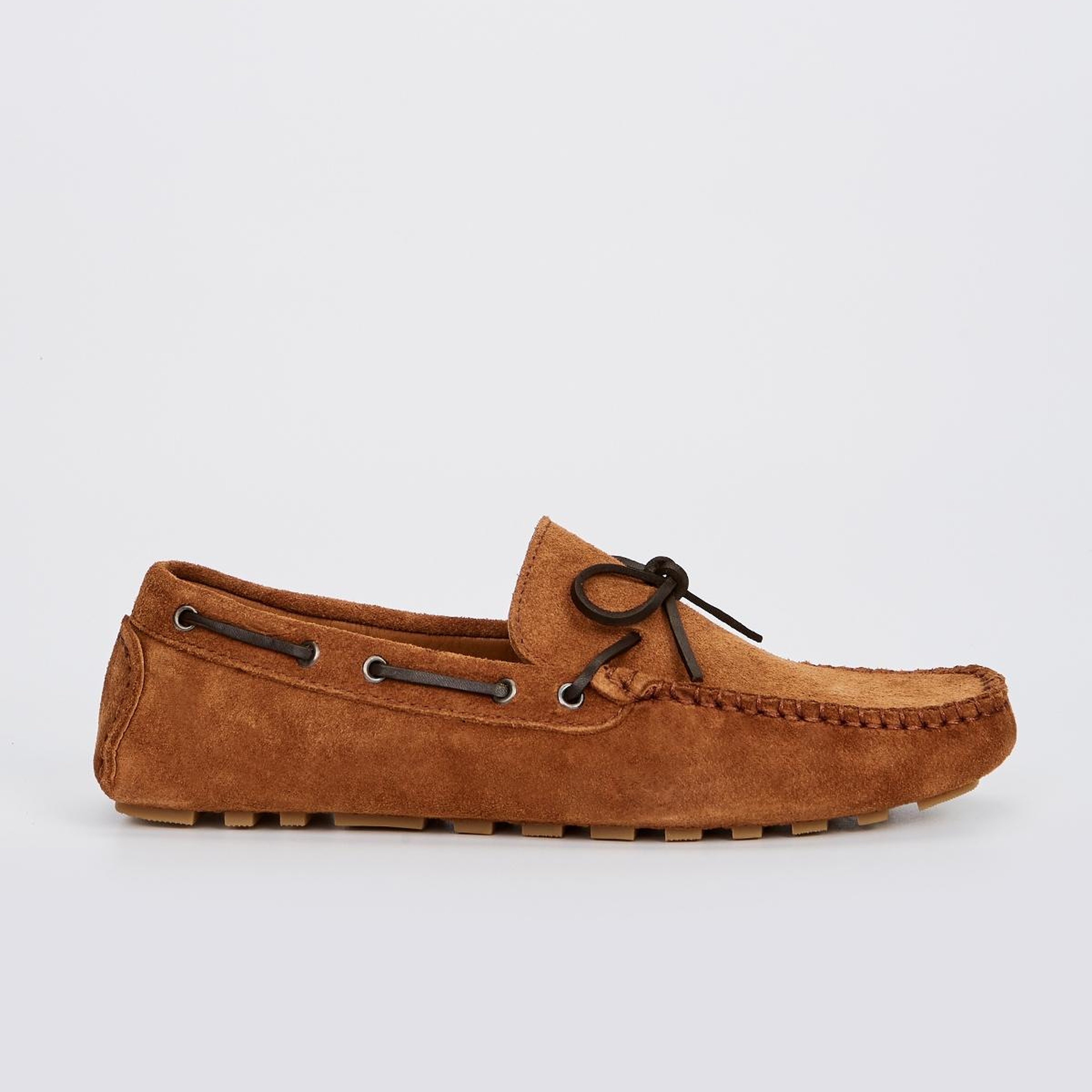 Valmenti Erkek Hakiki Deri Taba Loafer Ayakkabı