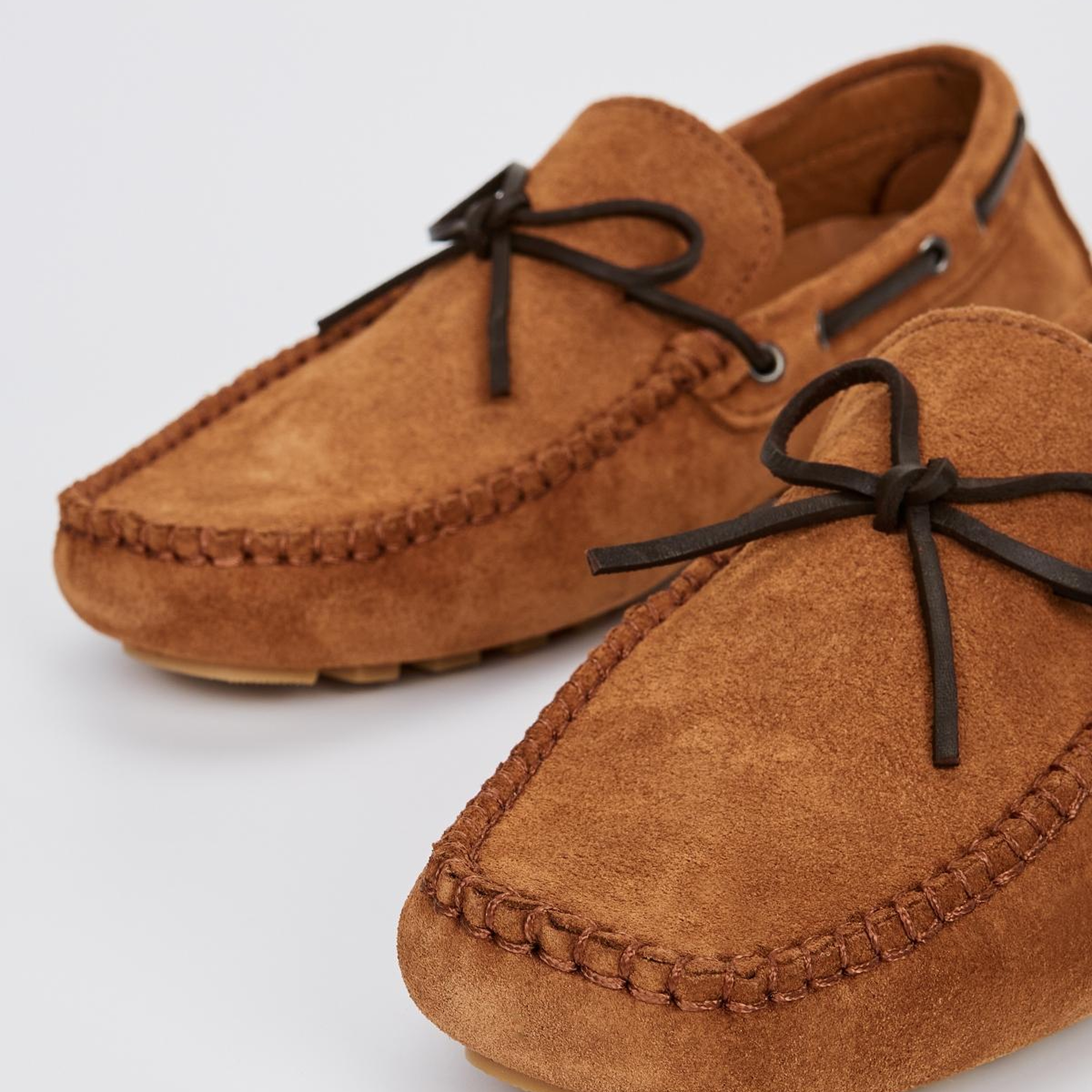 Valmenti Erkek Hakiki Deri Taba Loafer Ayakkabı