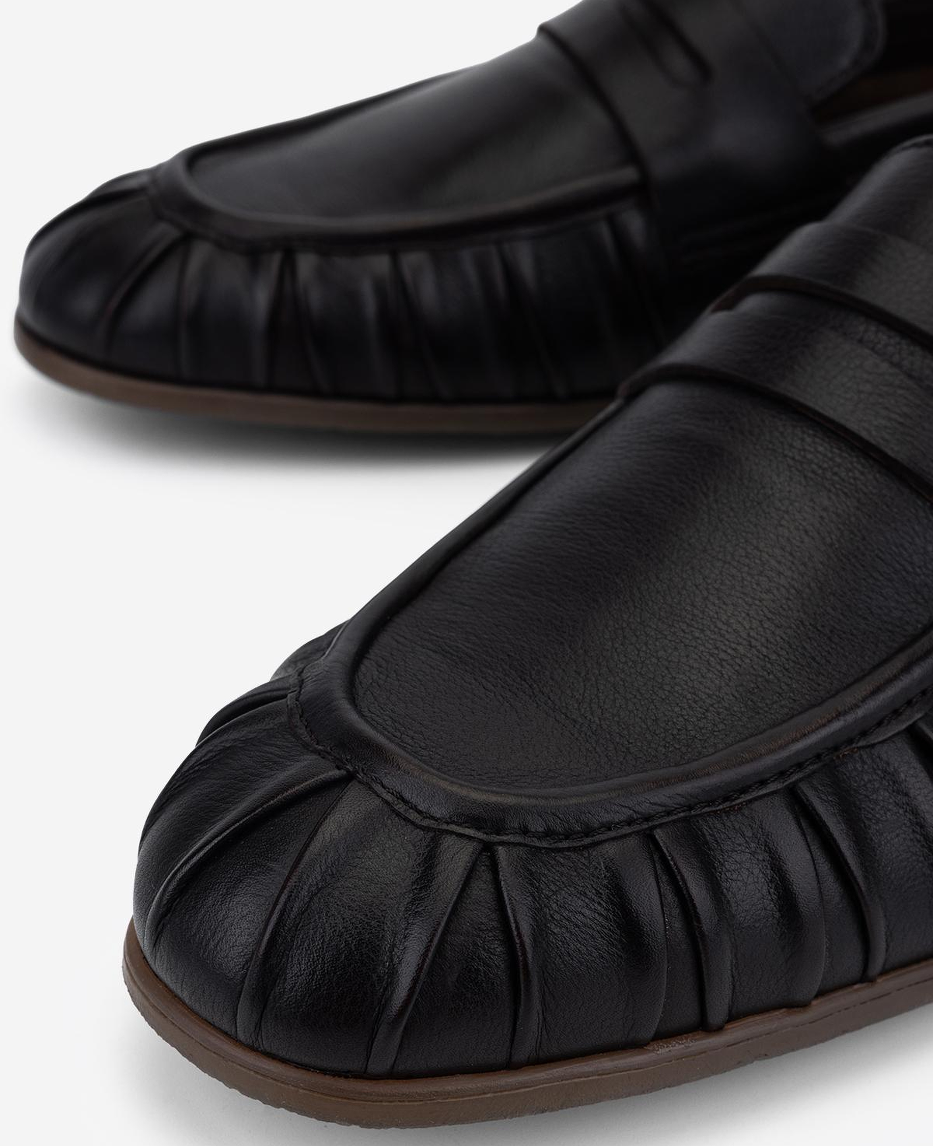 Valmenti Erkek Hakiki Deri Kahverengi Loafer Ayakkabı