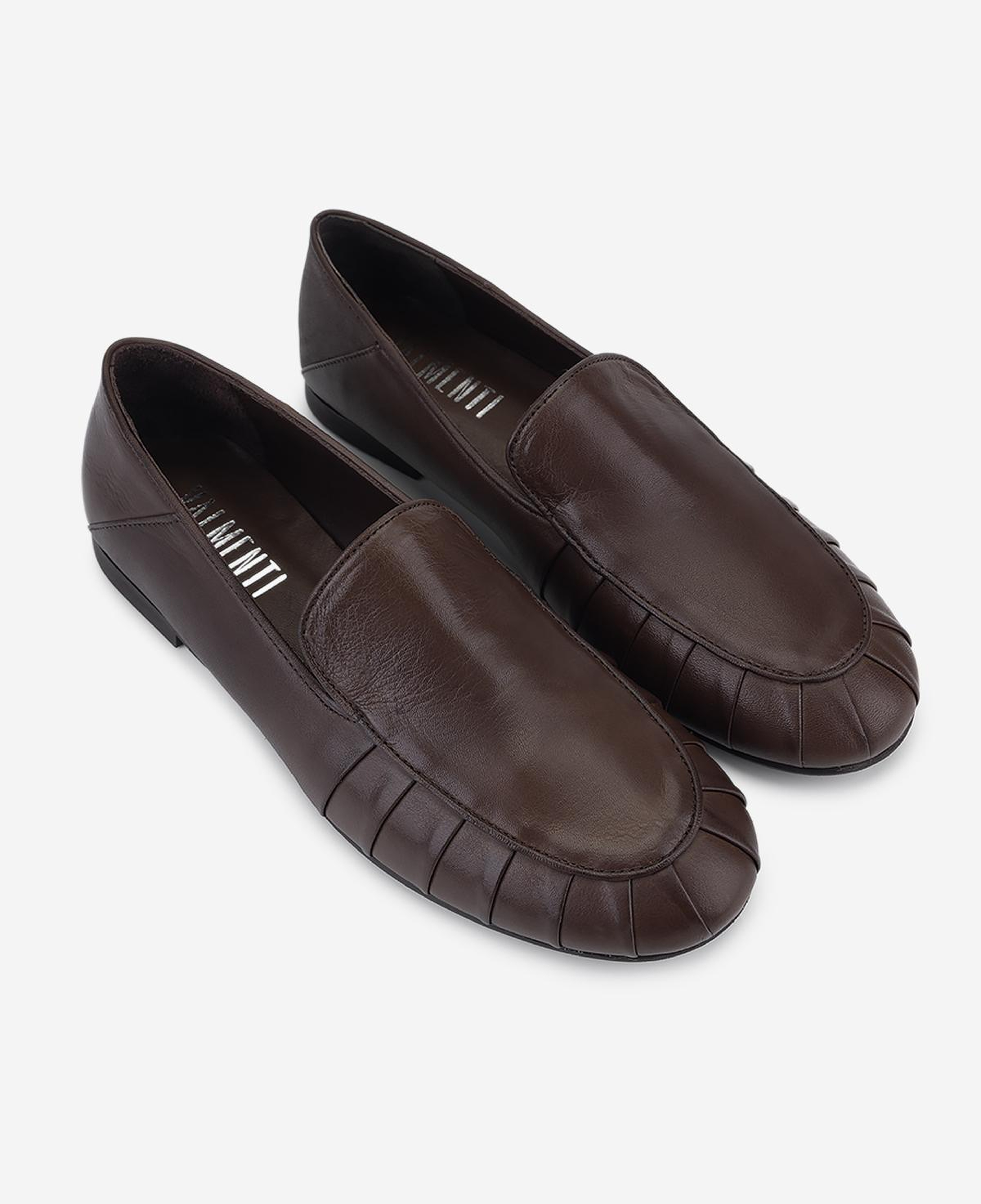Valmenti Kadın Hakiki Deri Kahverengi Loafer Ayakkabı
