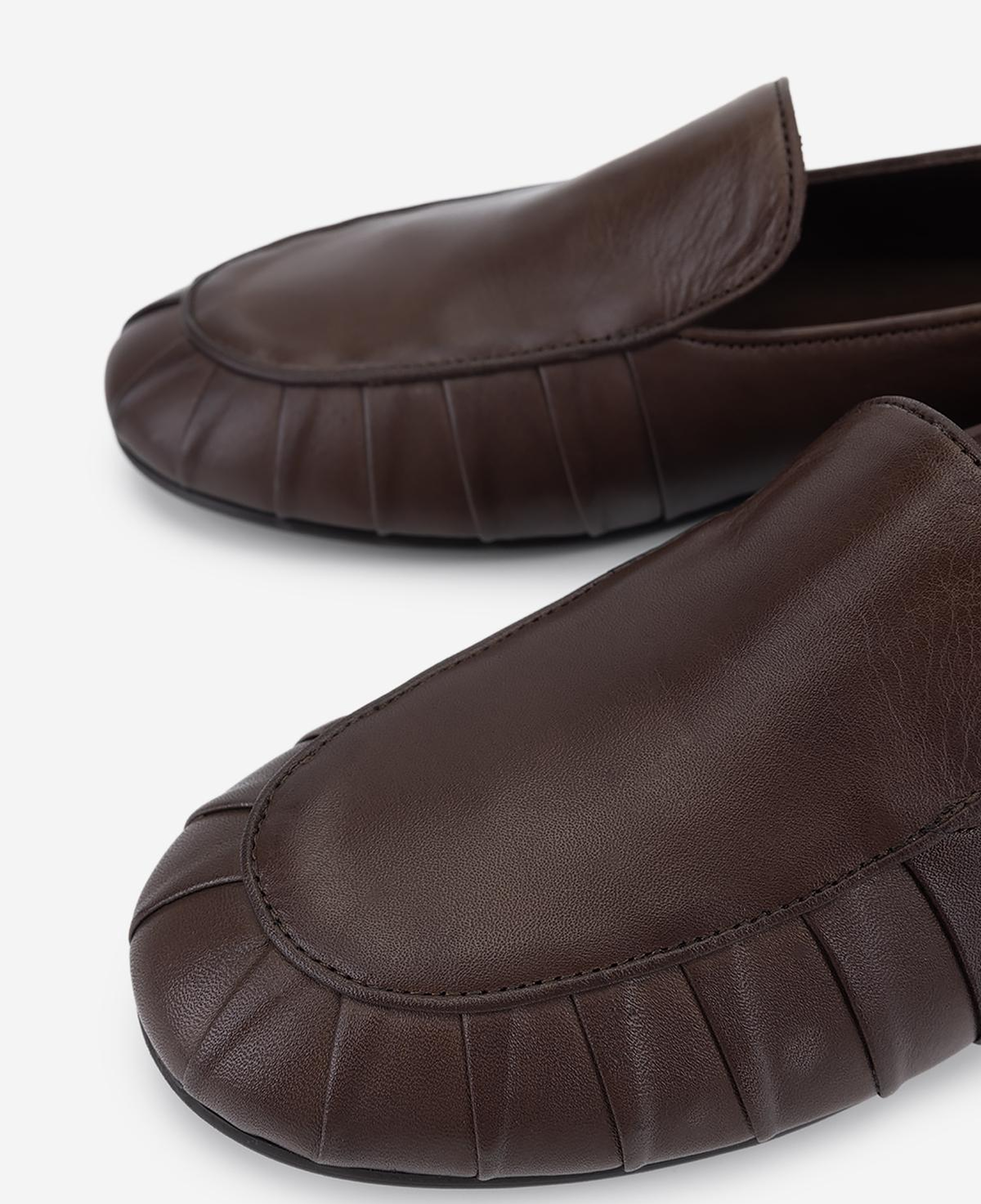 Valmenti Kadın Hakiki Deri Kahverengi Loafer Ayakkabı