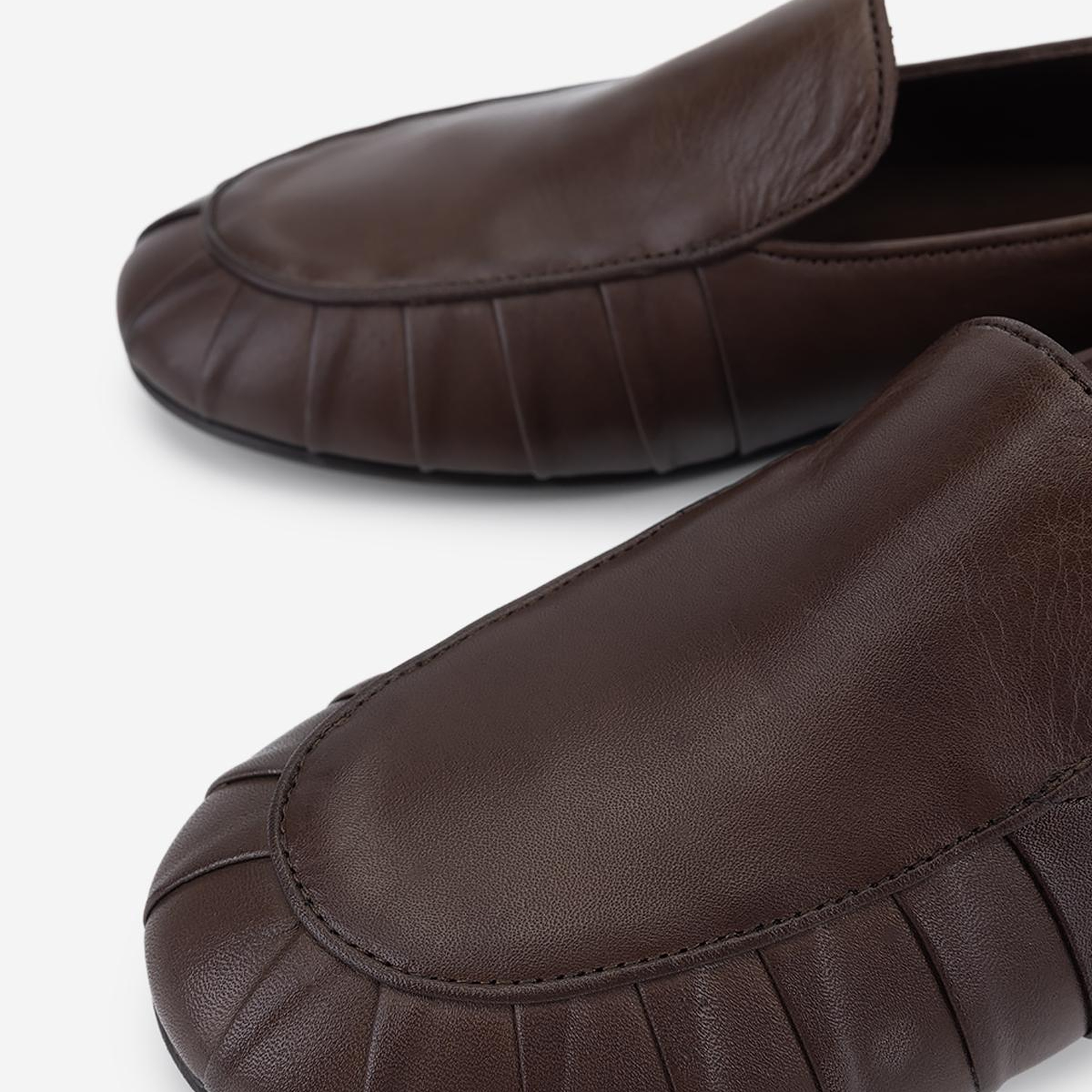 Valmenti Kadın Hakiki Deri Kahverengi Loafer Ayakkabı