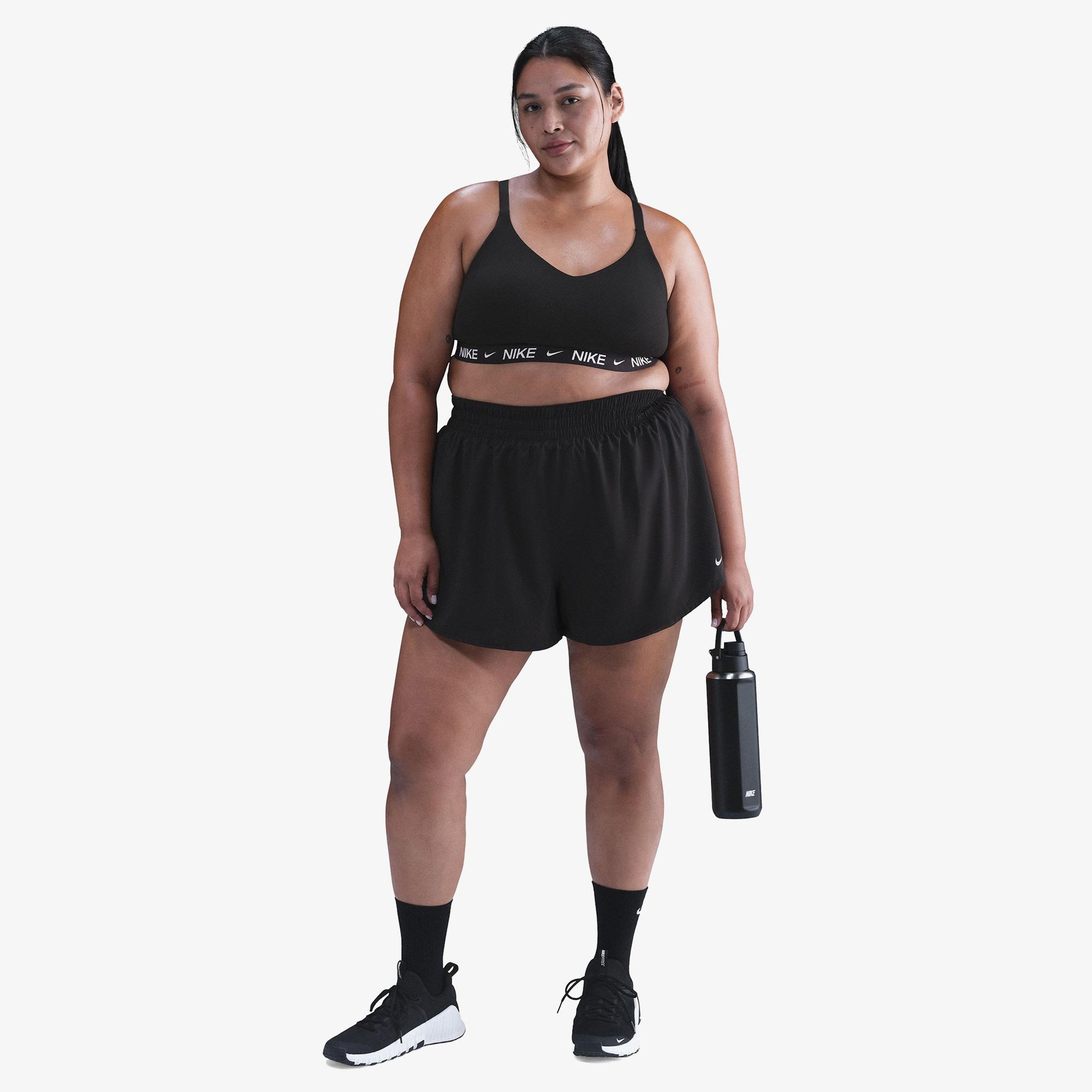 Nike Dri-Fit Indy Light Support Kadın Siyah Bra