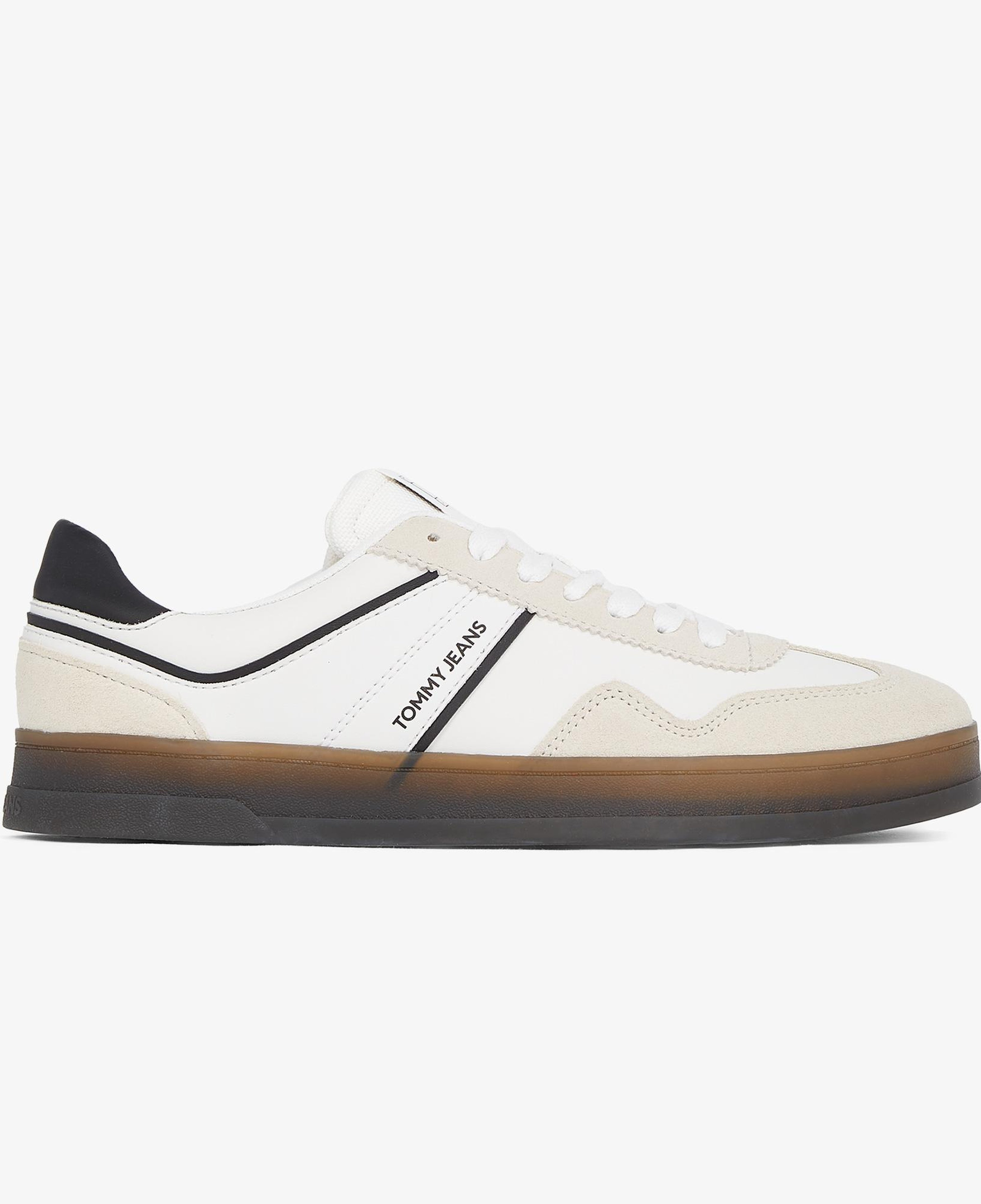 Tommy Hilfiger The Greenwich Leather Erkek Beyaz Spor Ayakkabı