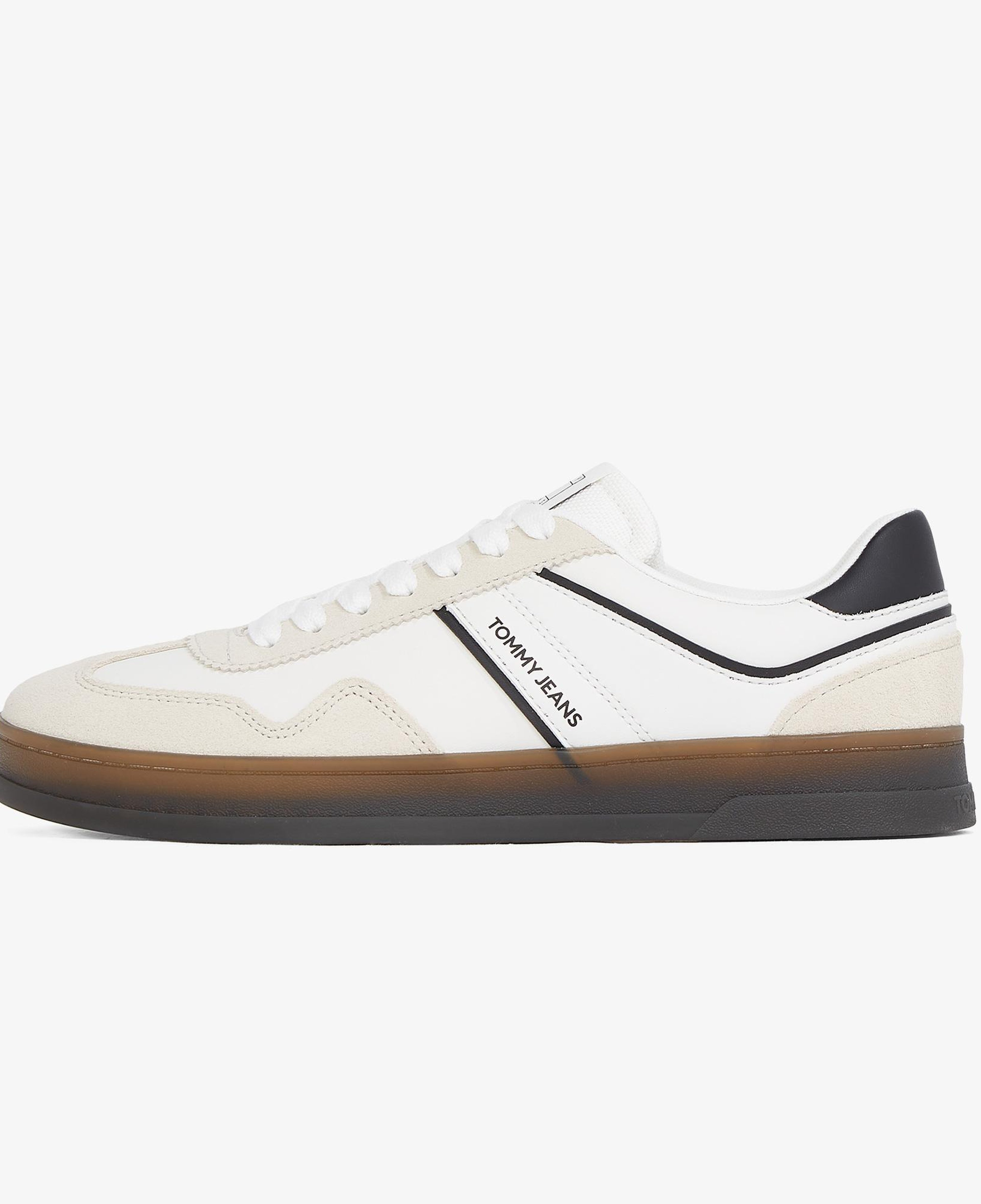 Tommy Hilfiger The Greenwich Leather Erkek Beyaz Spor Ayakkabı