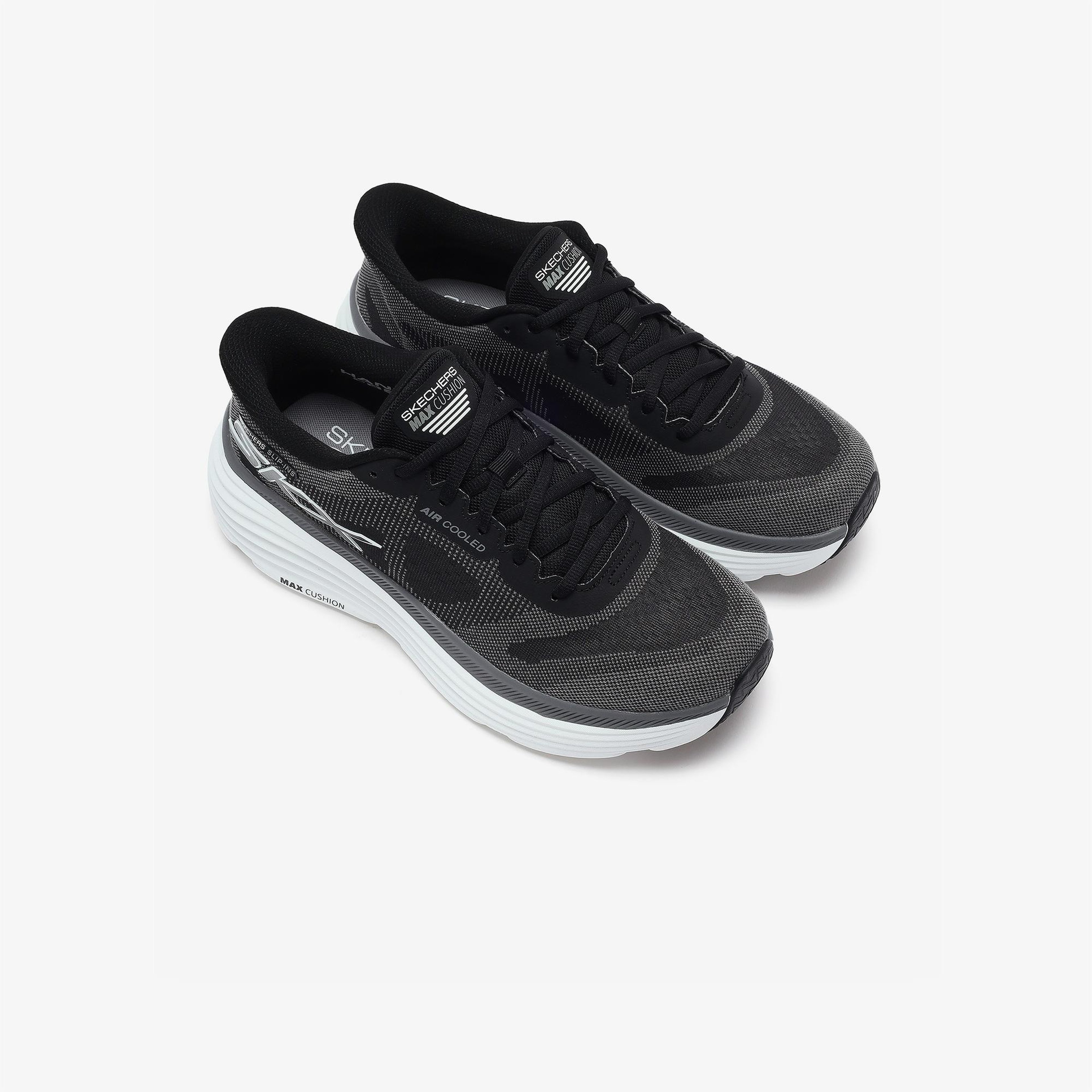 Skechers Max Cushioning Endeavour Exciton Erkek Siyah Koşu Ayakkabısı