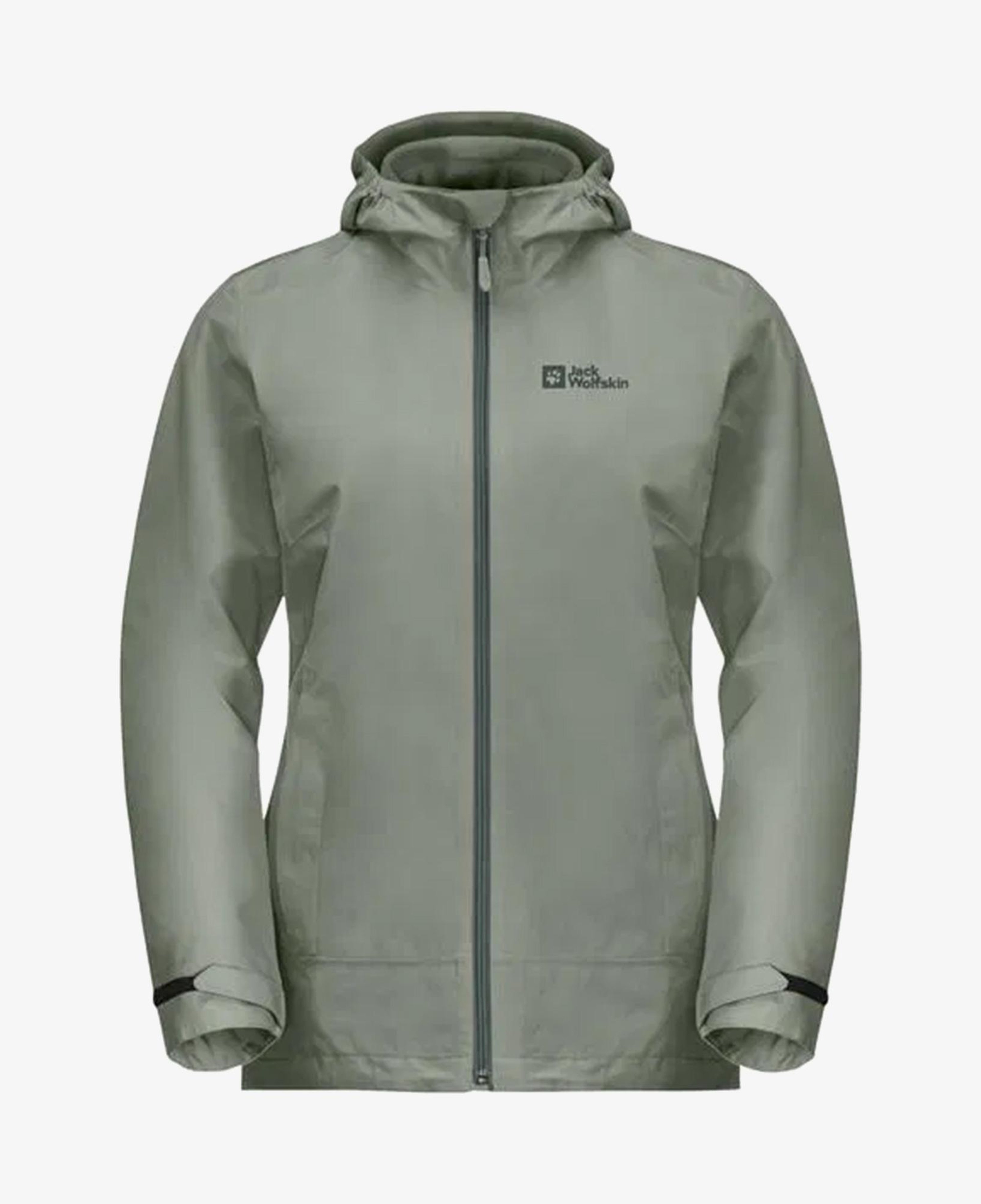 Jack Wolfskin Moonrise 3in1 Kadın Yeşil Outdoor Ceket