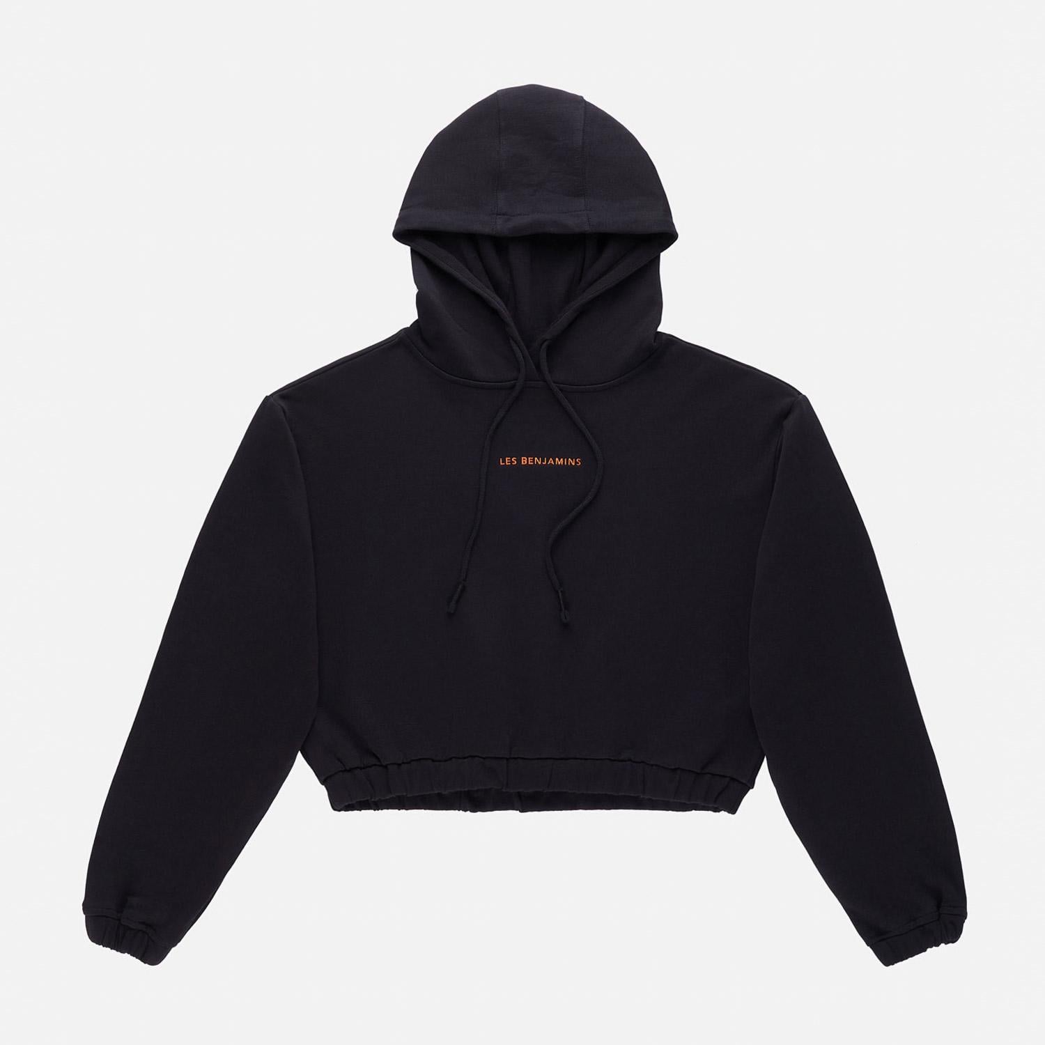 Les Benjamins Core Kadın Siyah Hoodie