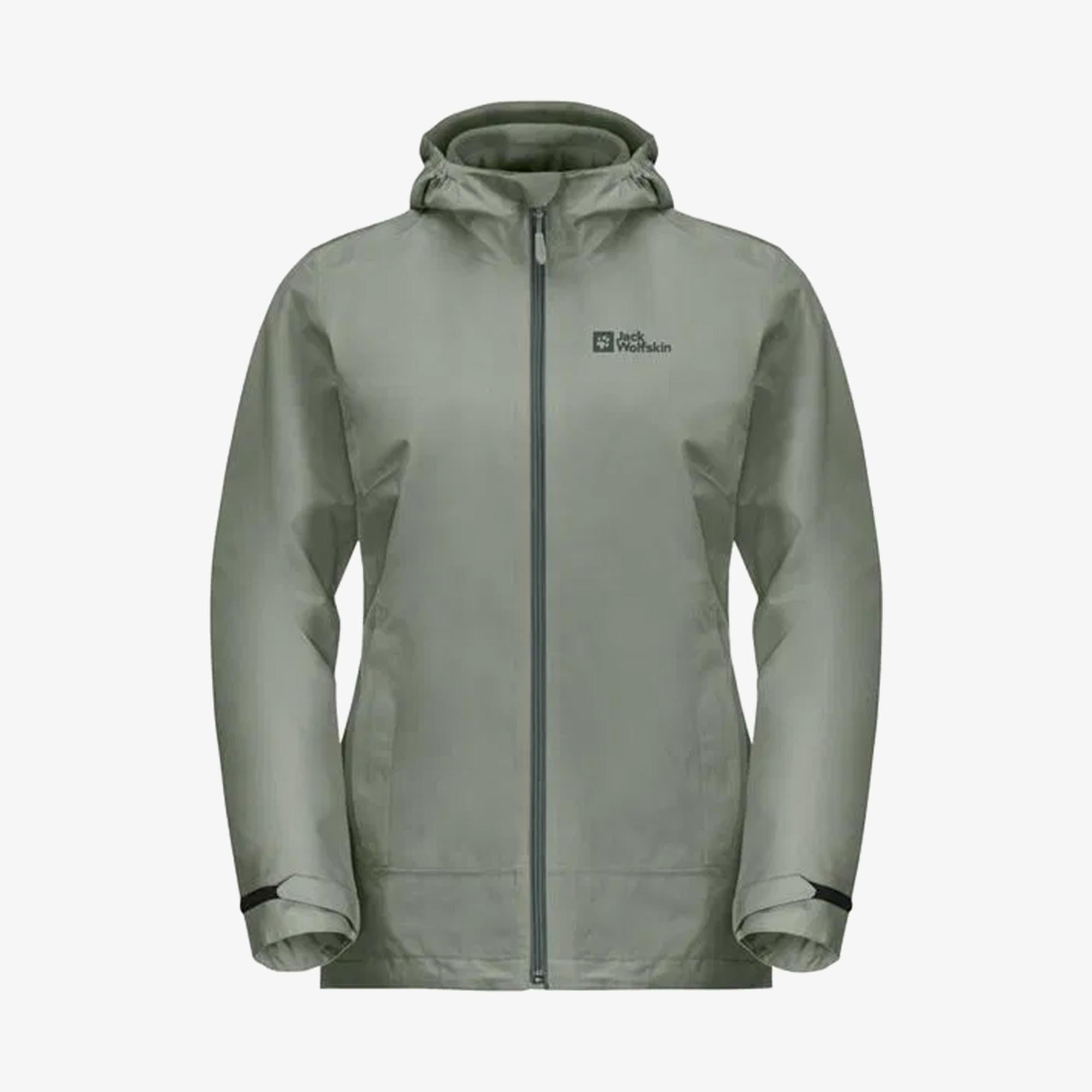 Jack Wolfskin Moonrise 3in1 Kadın Yeşil Outdoor Ceket