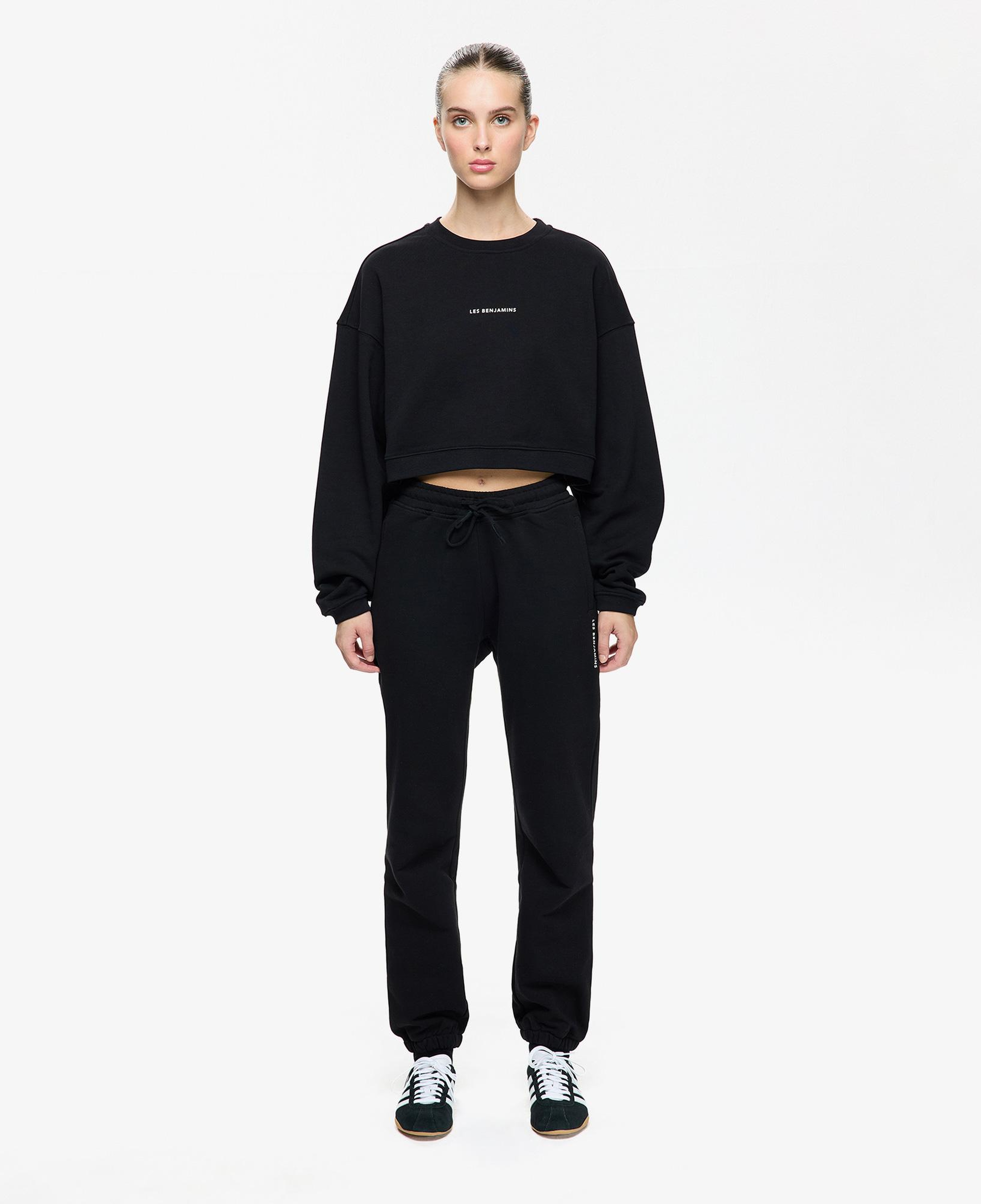 Les Benjamins Kadın Siyah Sweatshirt