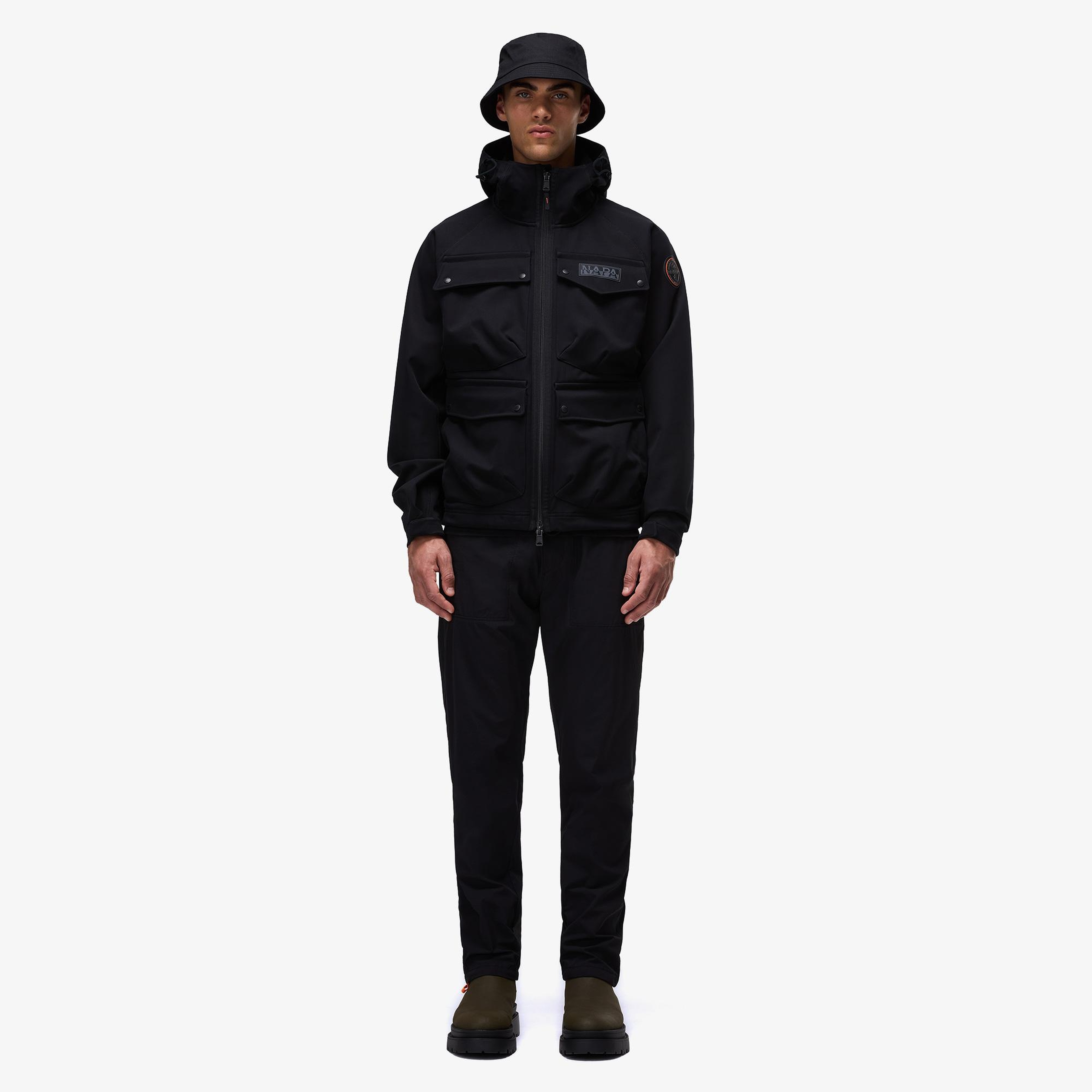 Napapijri Northfarer Puffer Erkek Siyah Mont
