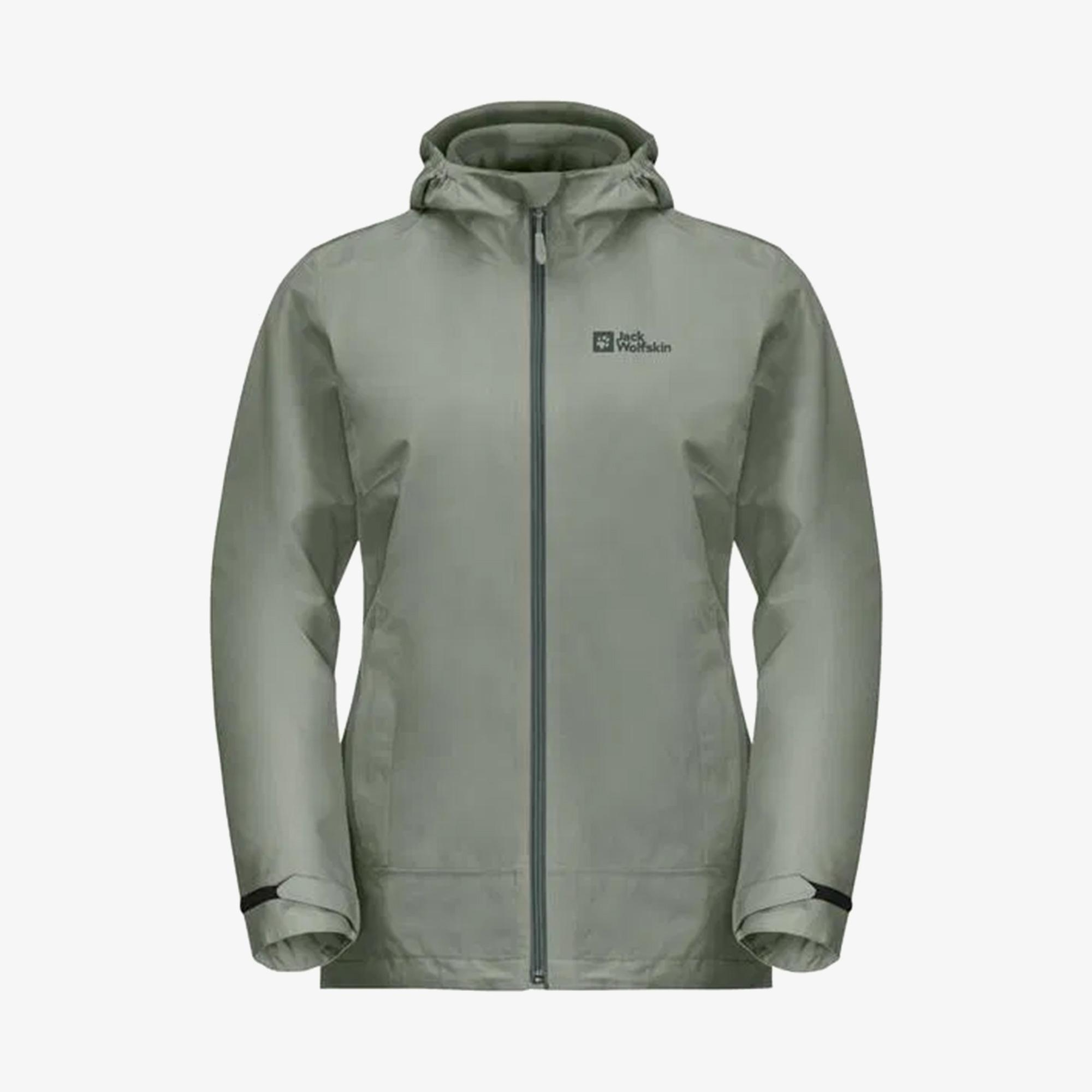 Jack Wolfskin Moonrise 3in1 Kadın Yeşil Outdoor Ceket