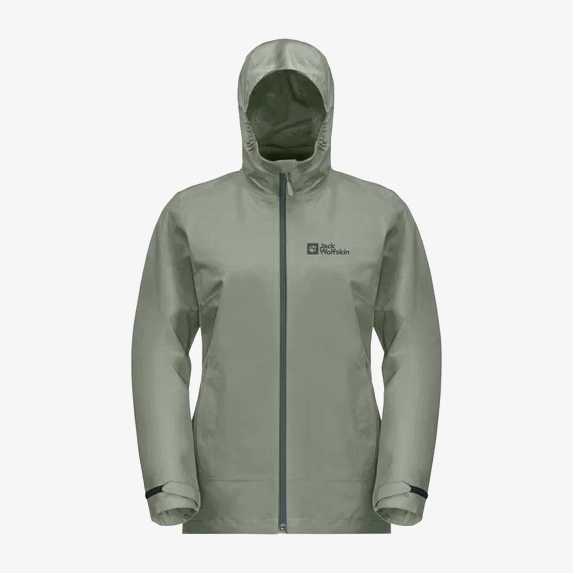 Jack Wolfskin Moonrise 3in1 Kadın Yeşil Outdoor Ceket