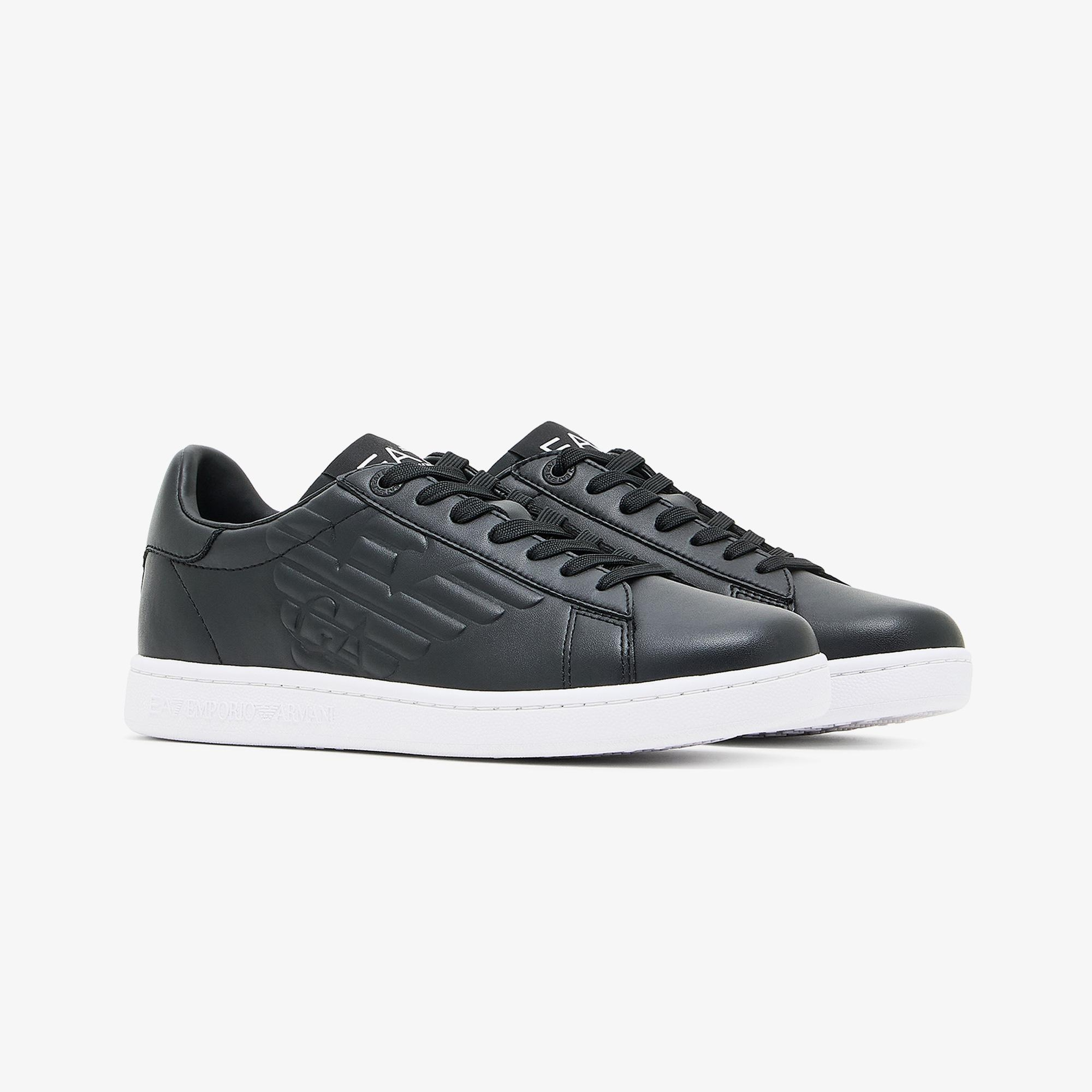 Emporio Armani Classic CC Unisex Siyah Spor Ayakkabı