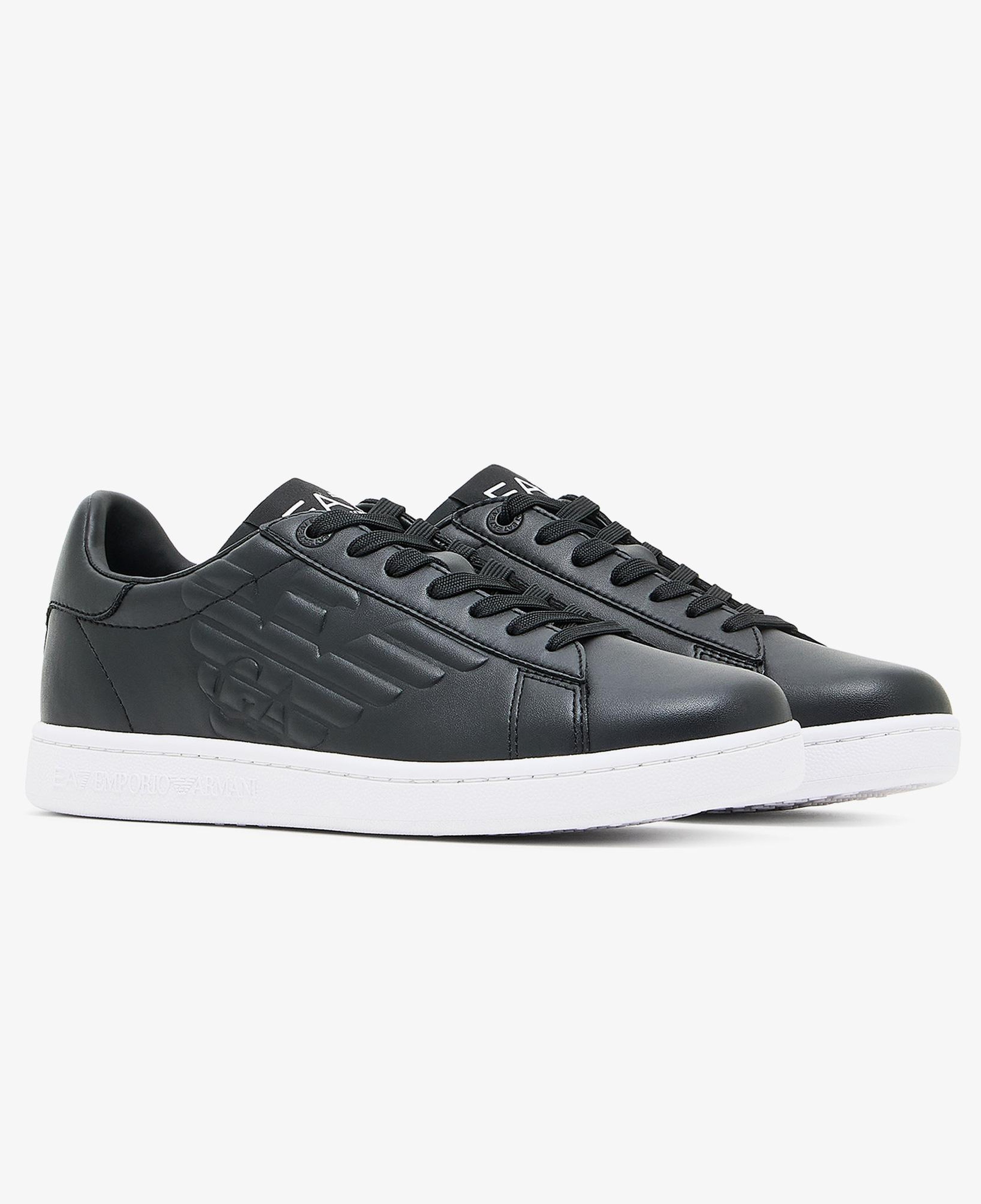 Emporio Armani Classic CC Unisex Siyah Spor Ayakkabı