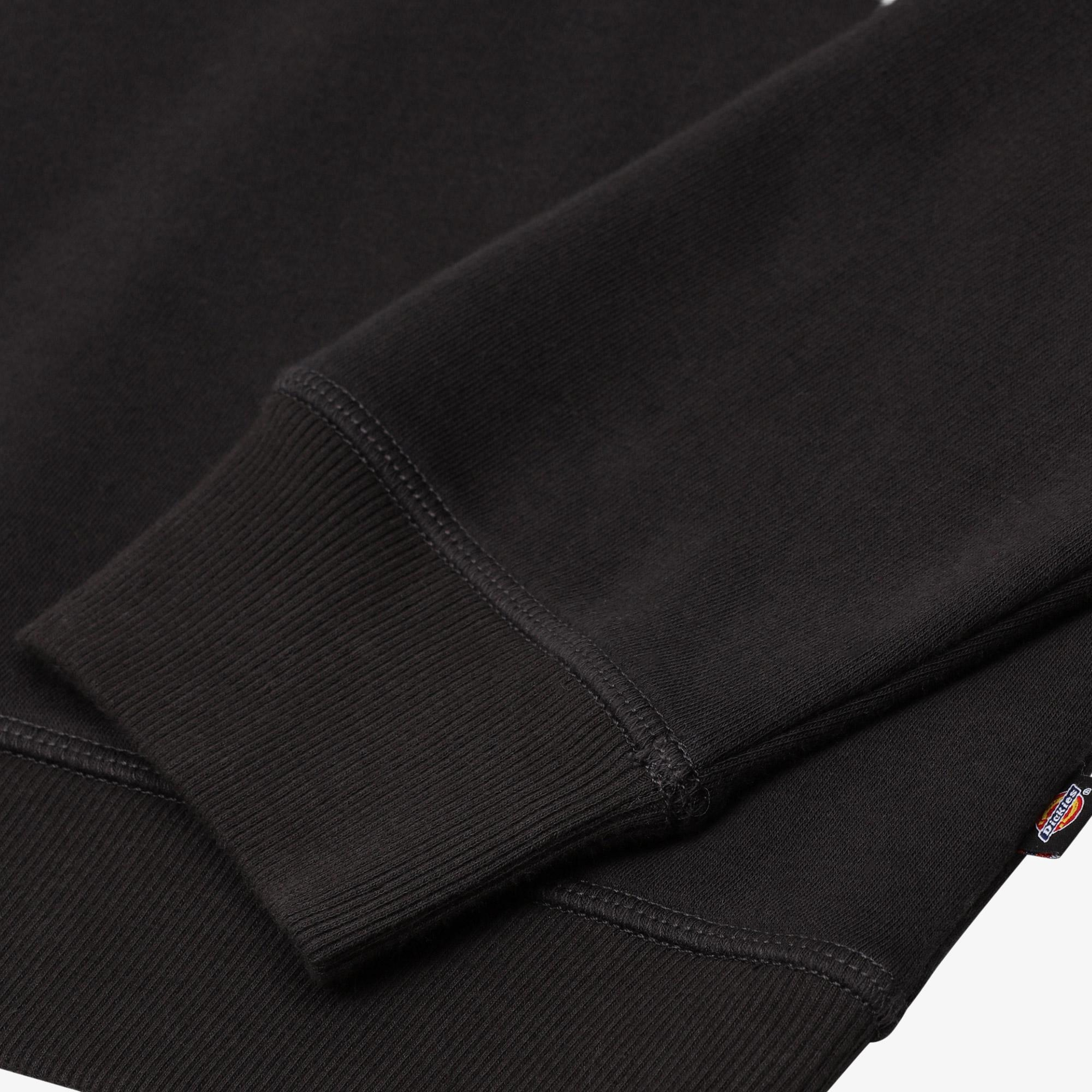 Dickies Oakport 1/4 Zip Crew Erkek Siyah Sweatshirt