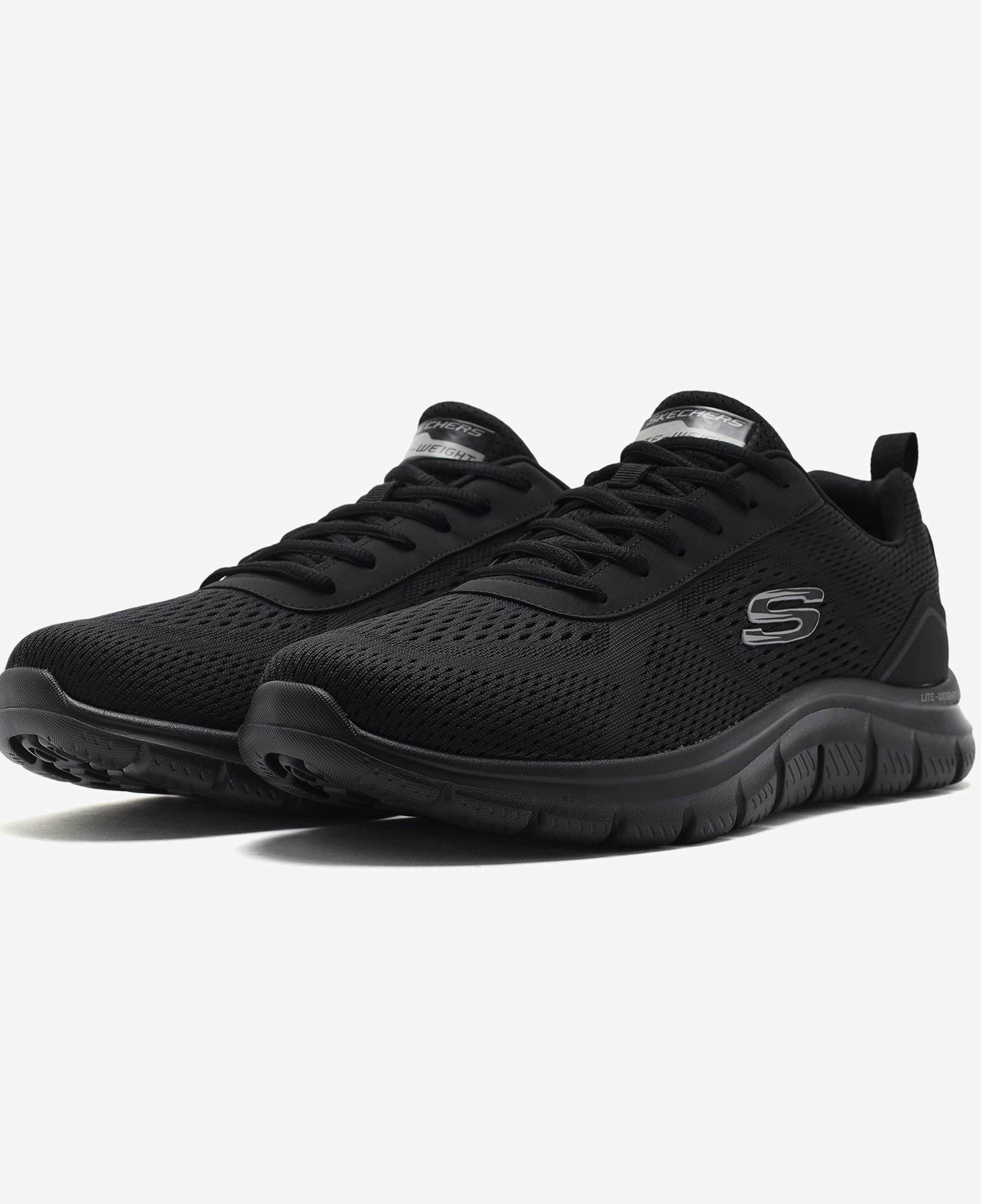 Skechers Treck Leshur Erkek Siyah Spor Ayakkabı