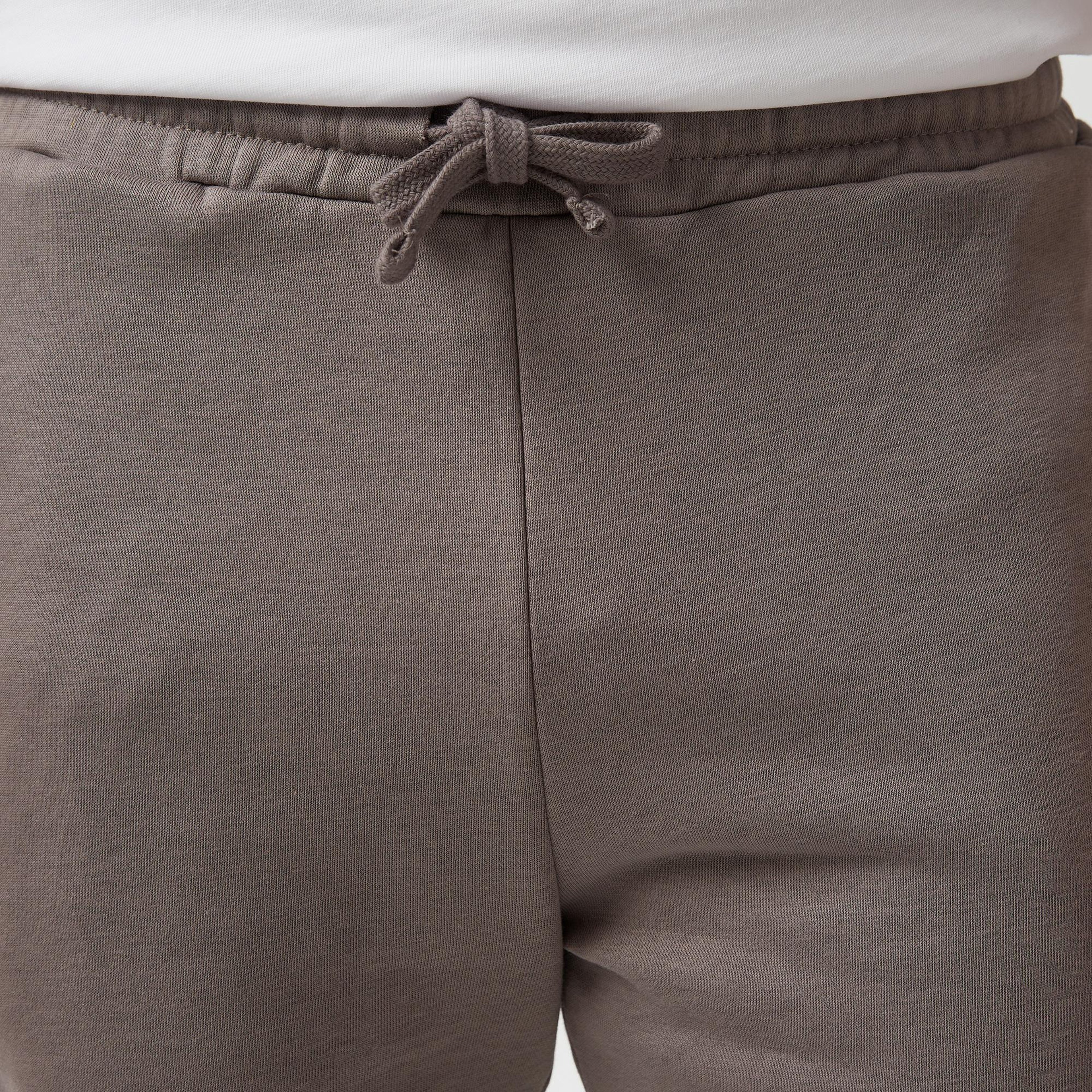 Ucla Nakışlı Standard Fit Erkek Gri Şort