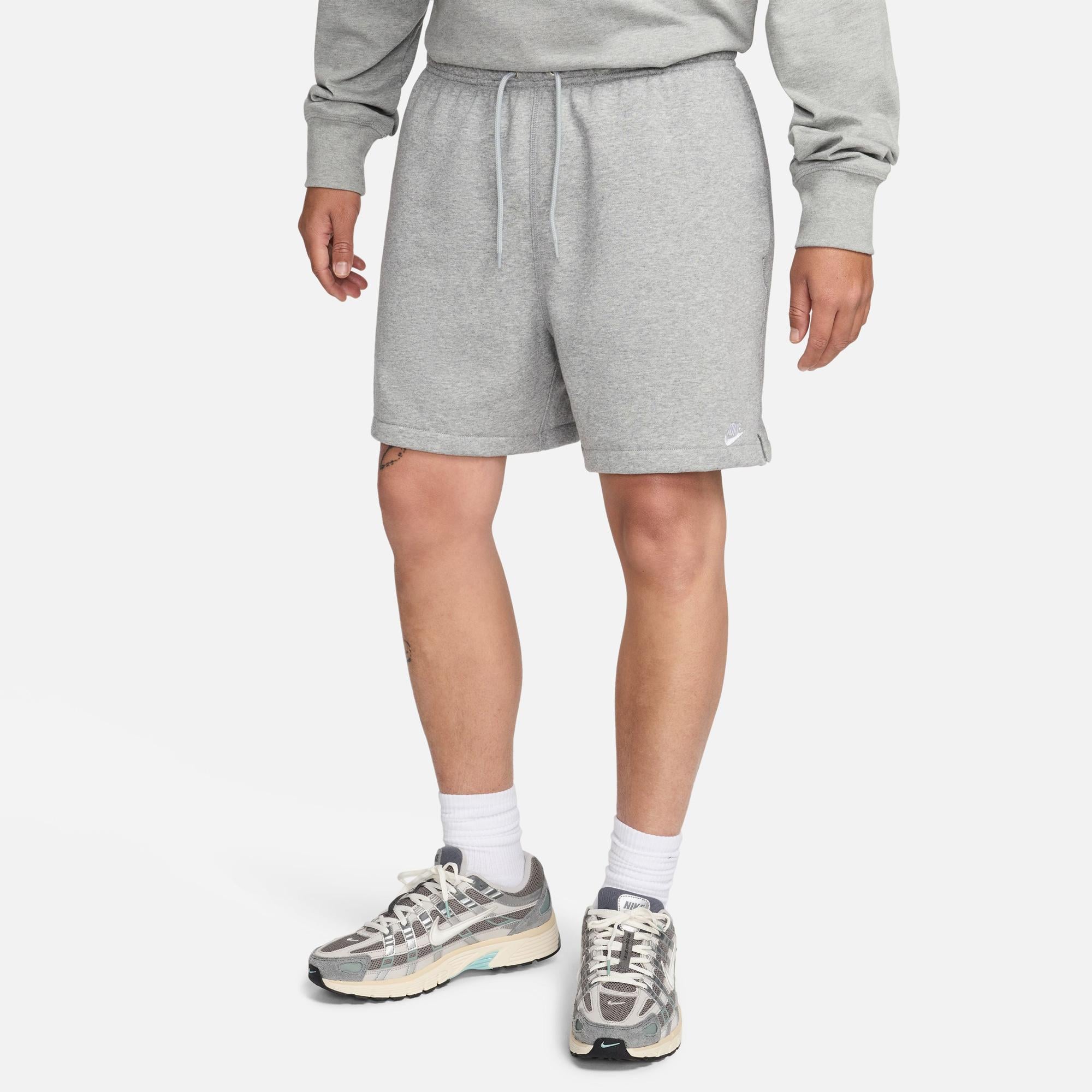 Nike Club Erkek Gri Şort
