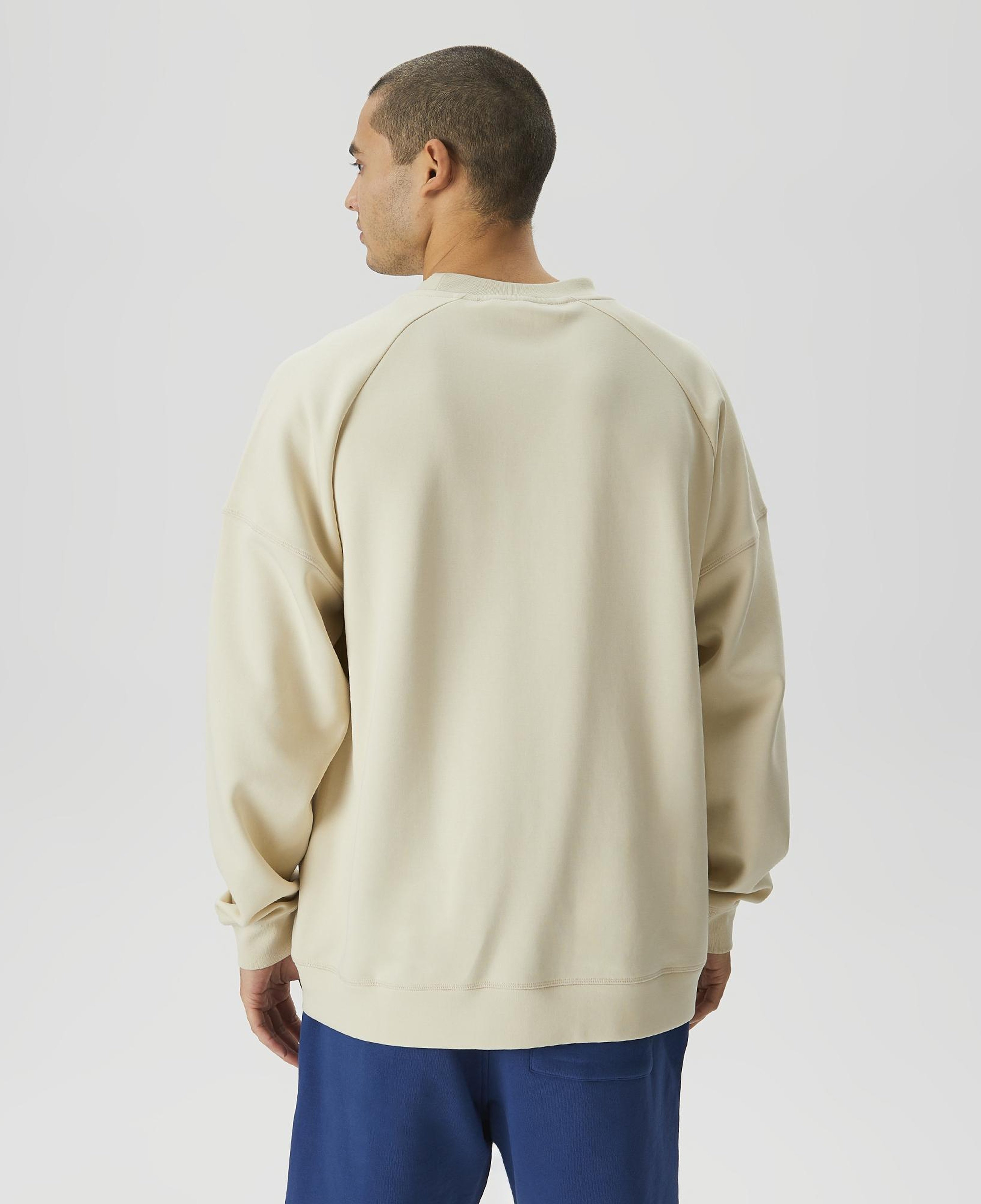 Les Benjamins Classics Erkek Krem Sweatshirt