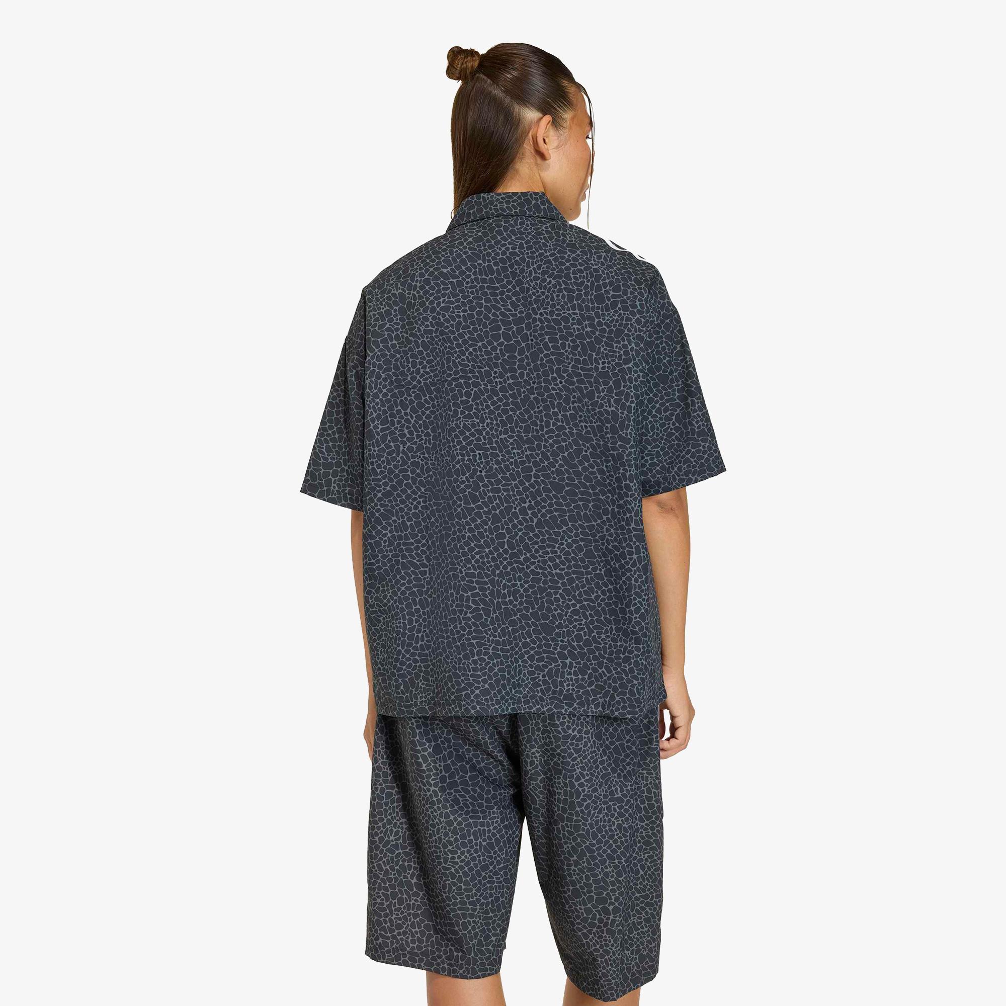 adidas Aop Kadın Siyah Gömlek