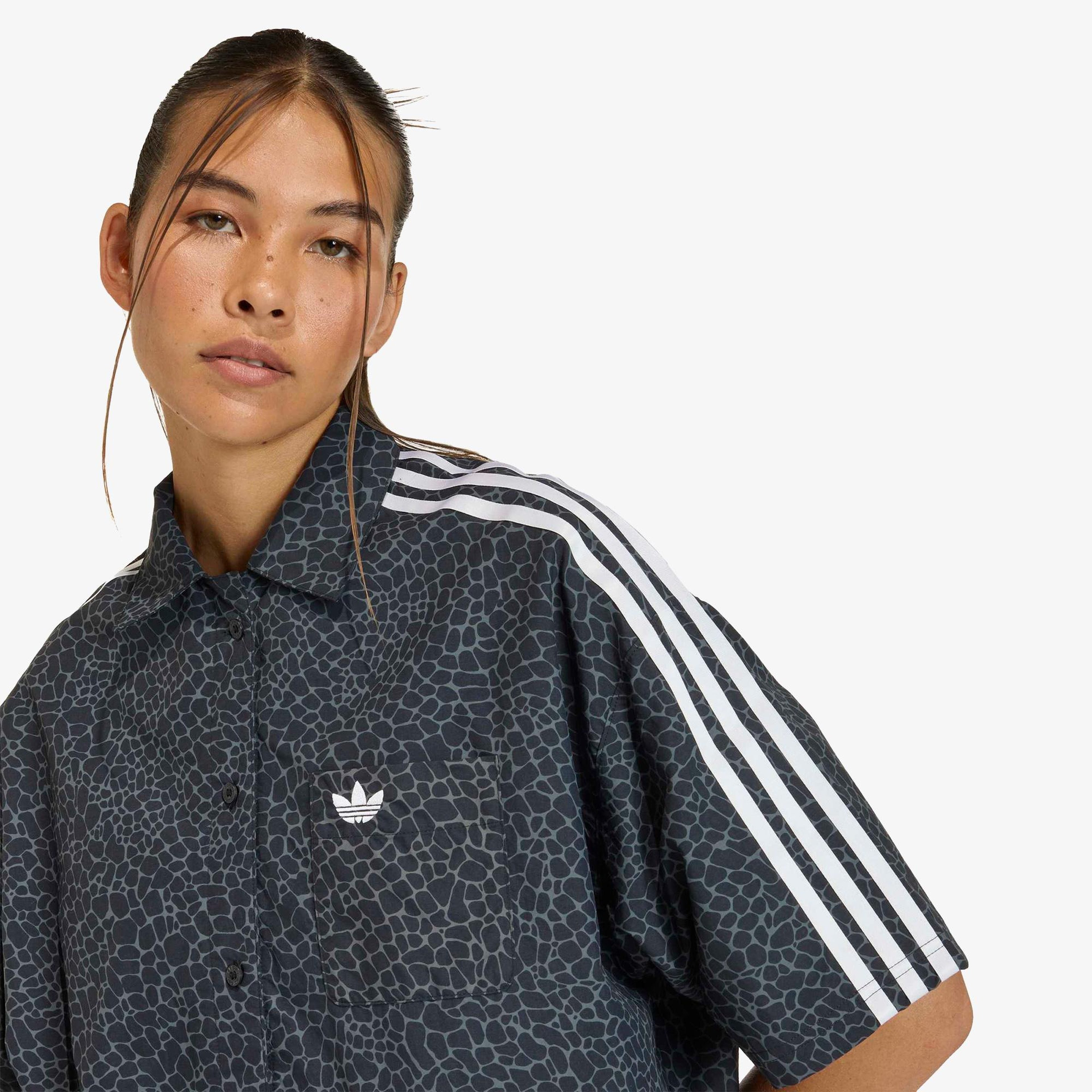 adidas Kadın Antrasit Gömlek