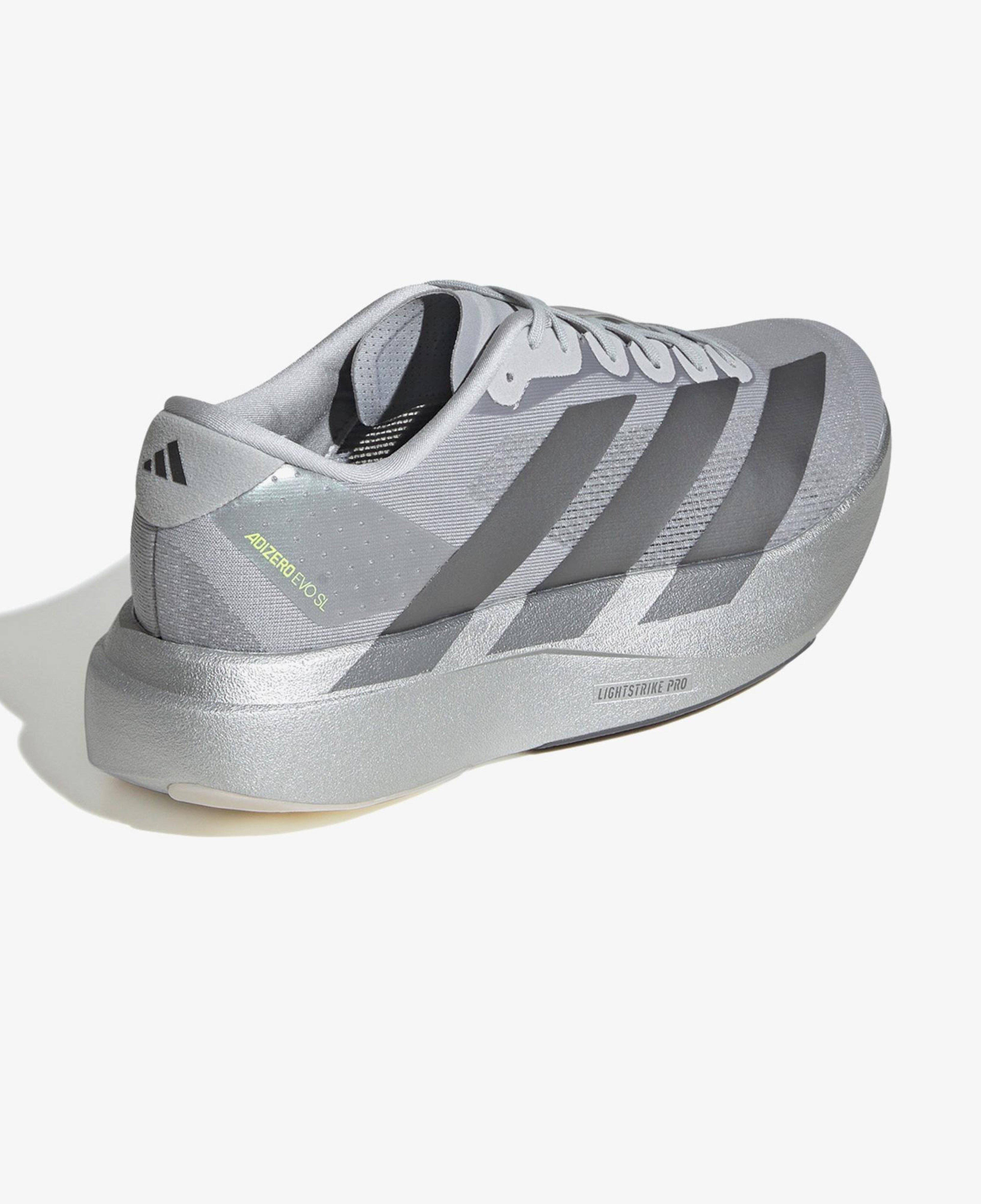 adidas Adizero Evo Sl Erkek Gri Koşu Ayakkabısı