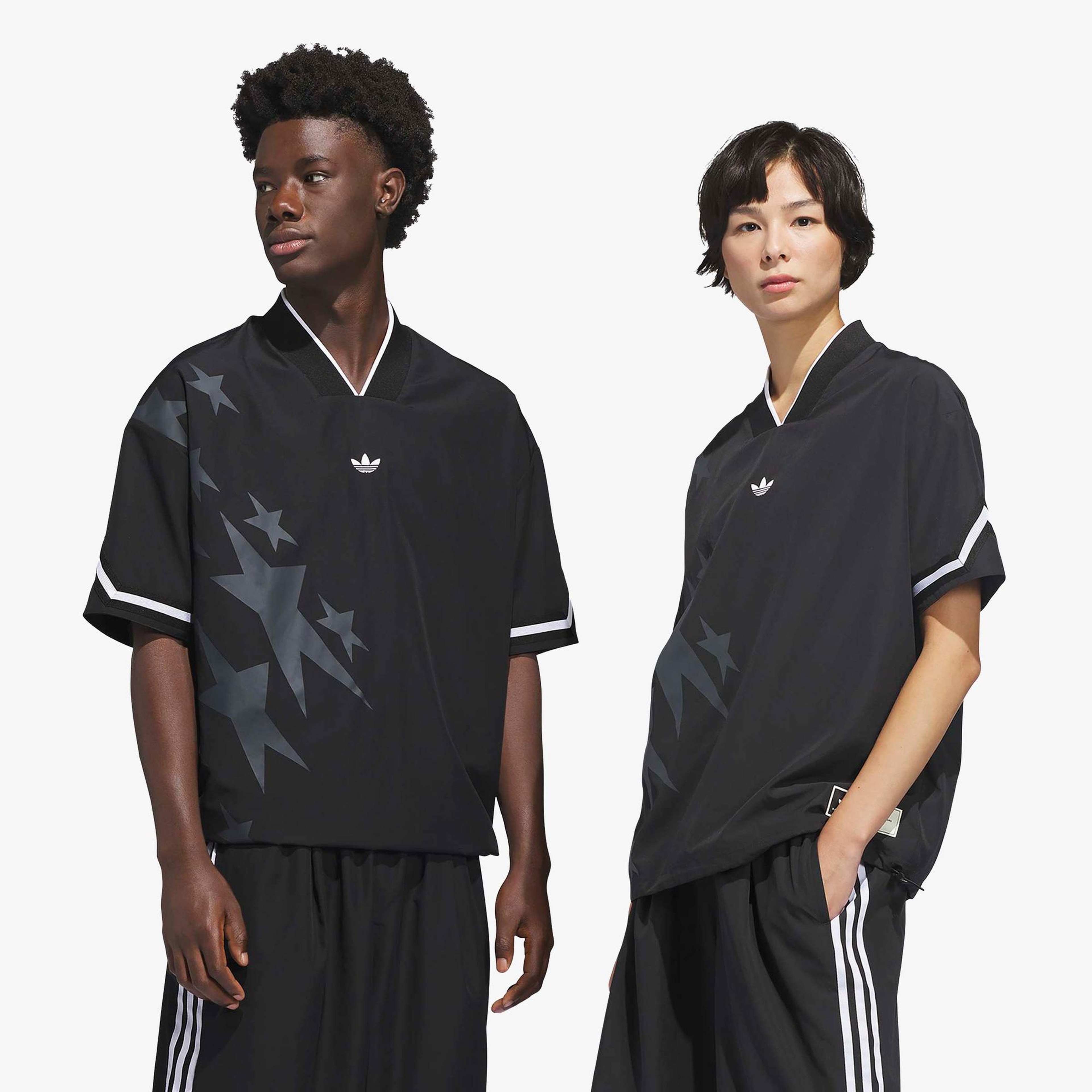 adidas Originals Basketball Star Top Unisex Siyah T-Shirt
