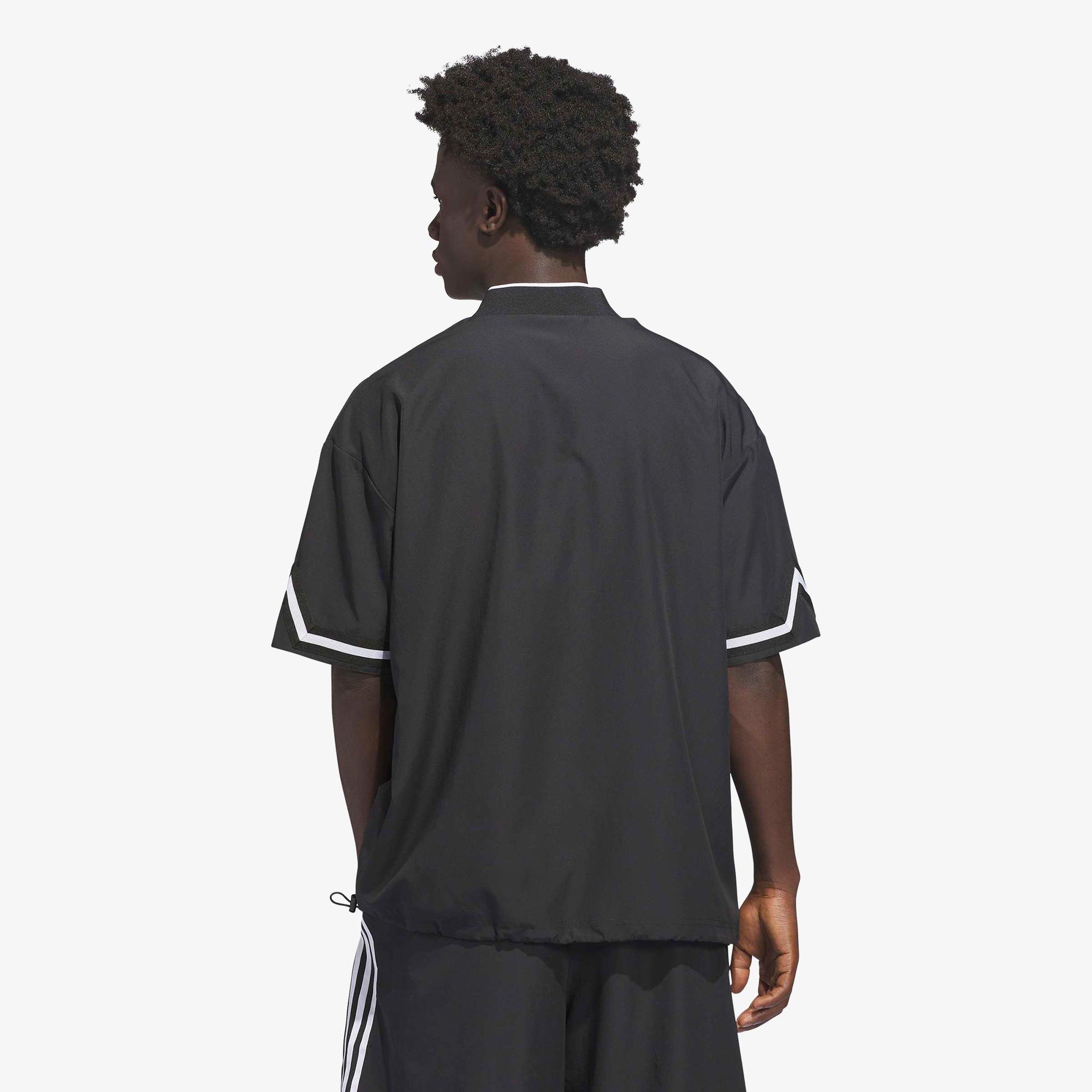 adidas Originals Basketball Star Top Unisex Siyah T-Shirt