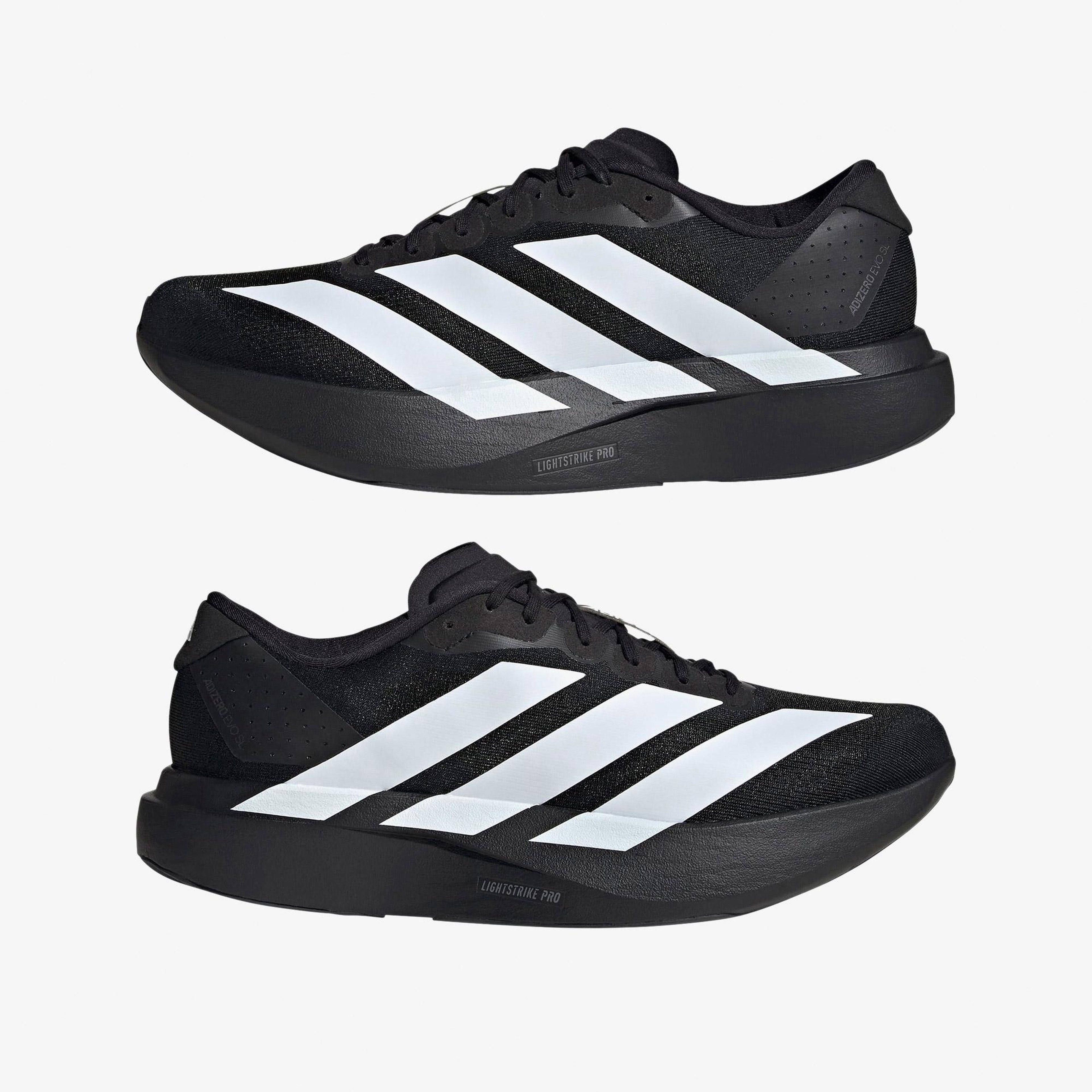 adidas Adizero Evo SL Erkek Siyah Koşu Ayakkabısı