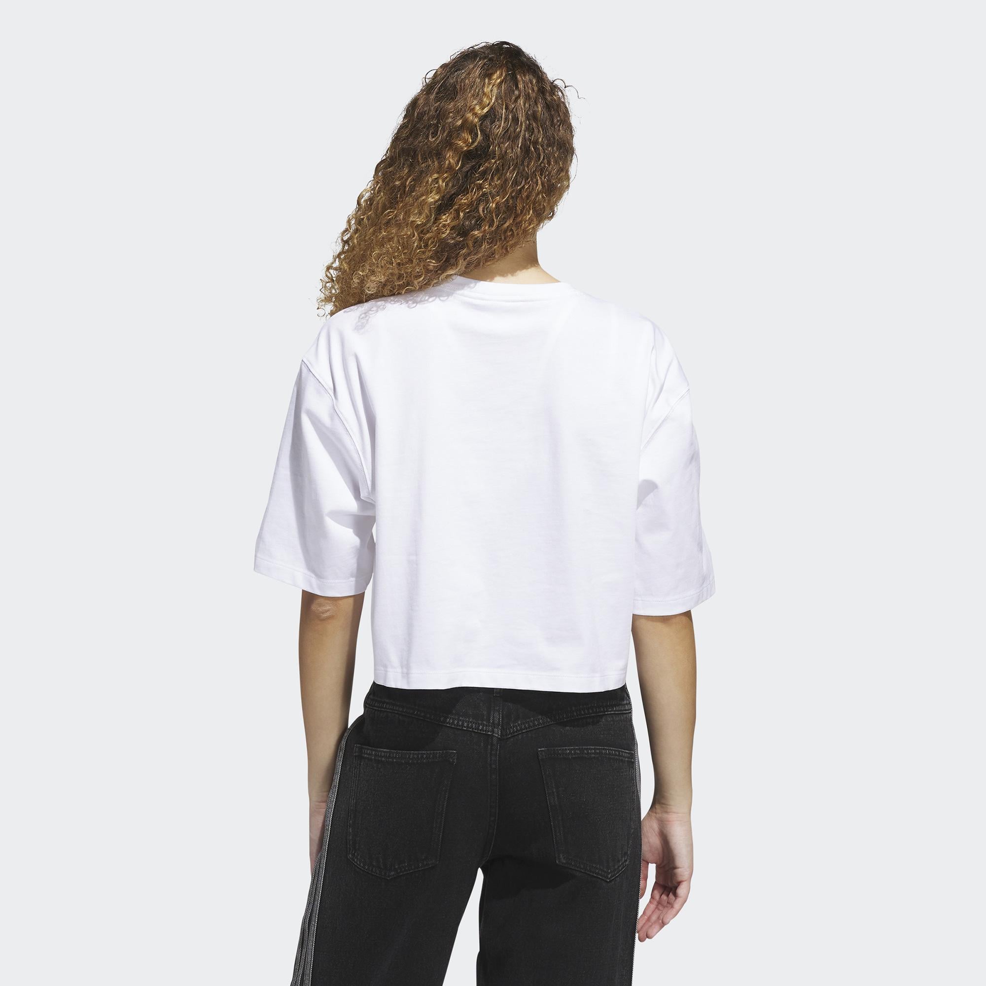 adidas Originals Ess  Beyaz Kadın T-Shirt