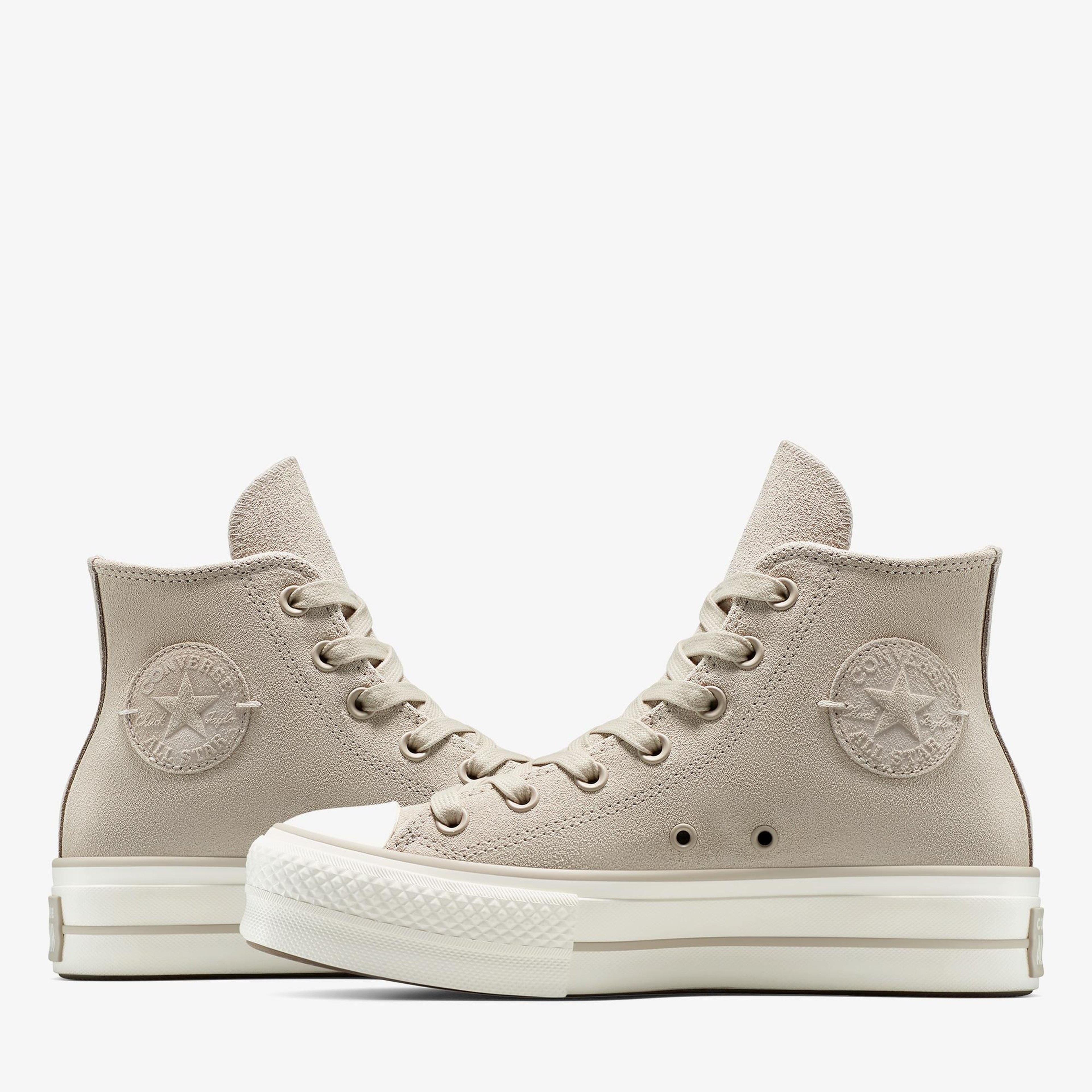 Converse Chuck Taylor All Star Lift Kadın Bej Sneaker