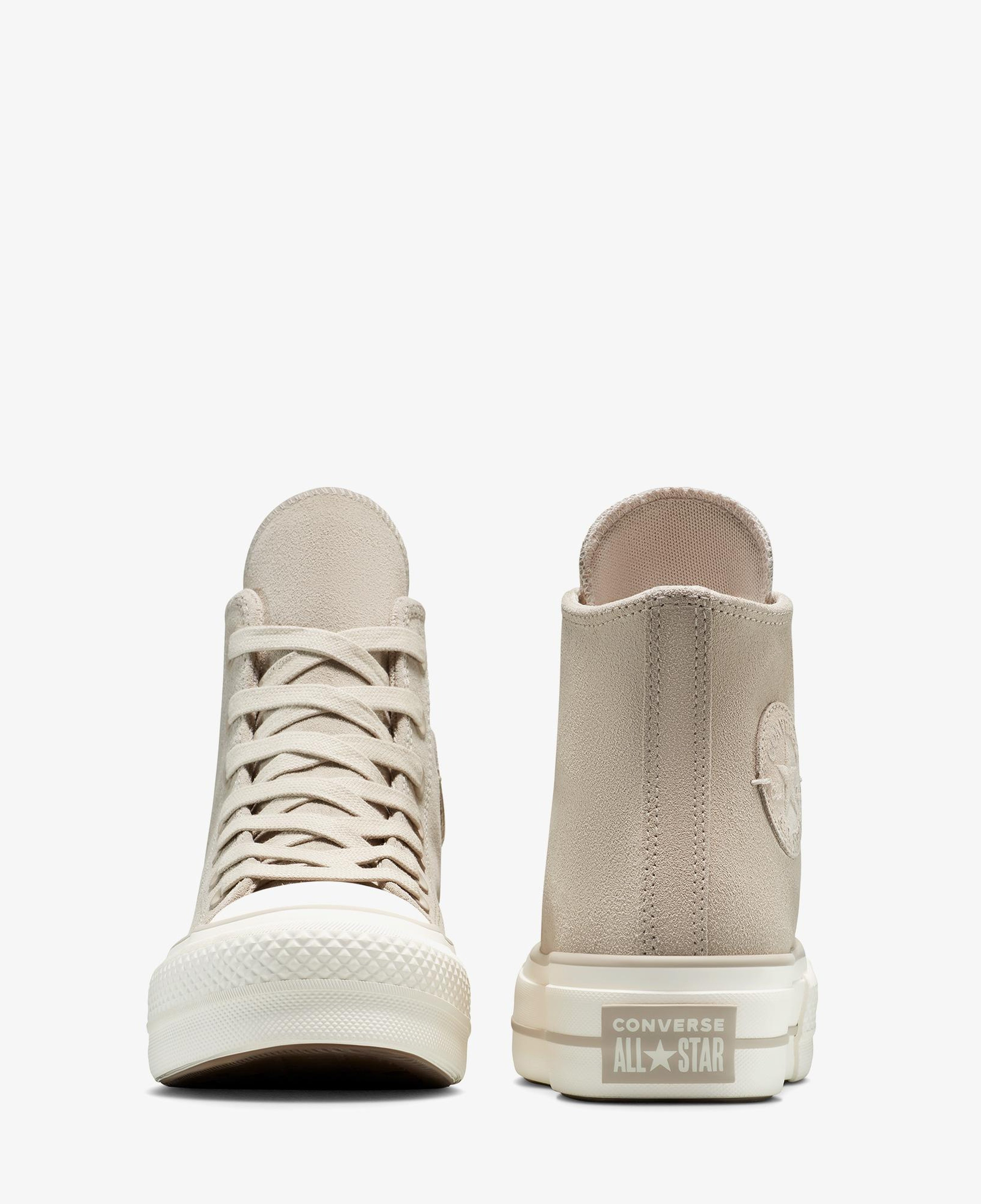 Converse Chuck Taylor All Star Lift Kadın Bej Sneaker