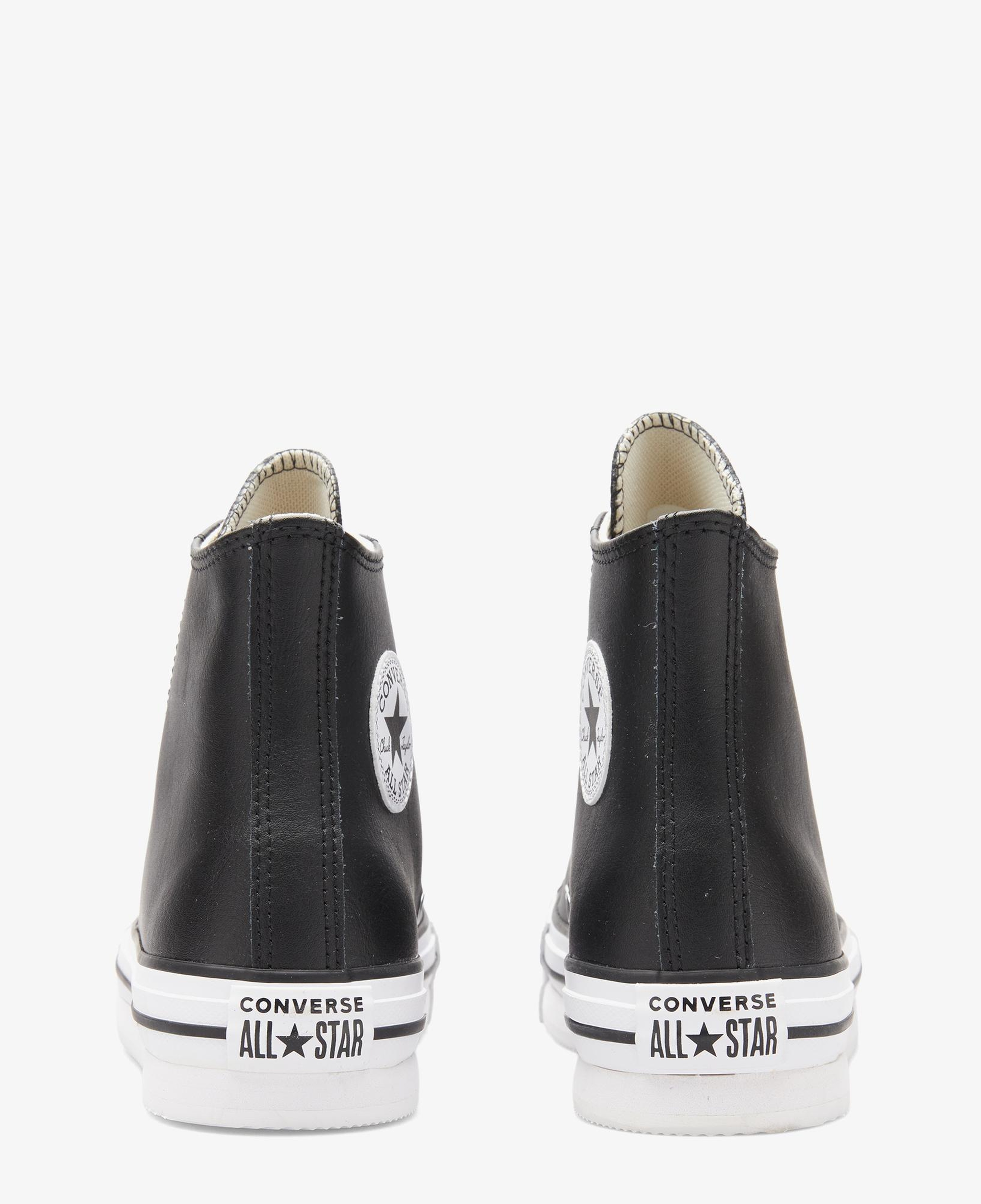 Converse Chuck Taylor All Star EVA Lift Genç Siyah Deri Sneaker