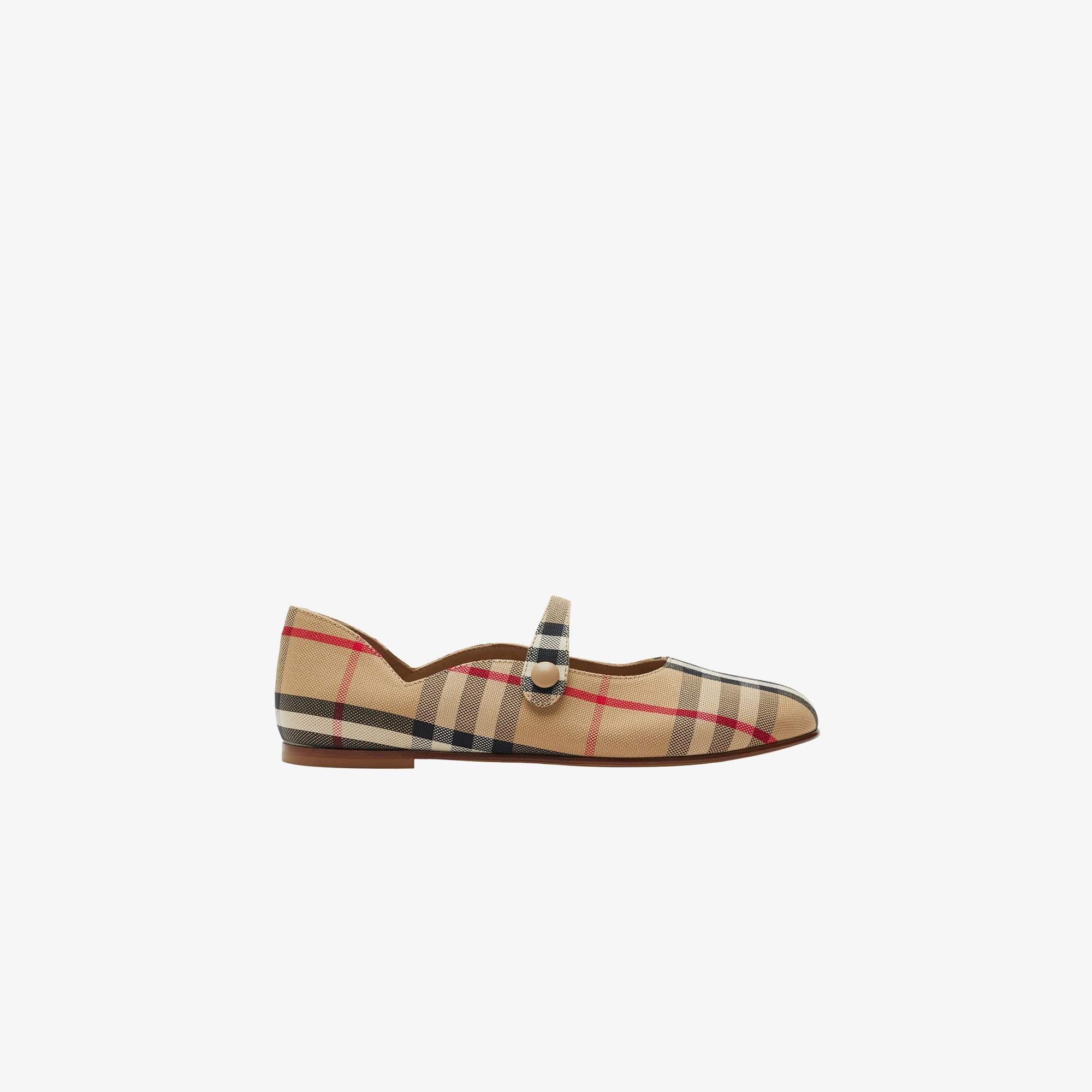Burberry Çocuk Bej Ayakkabı