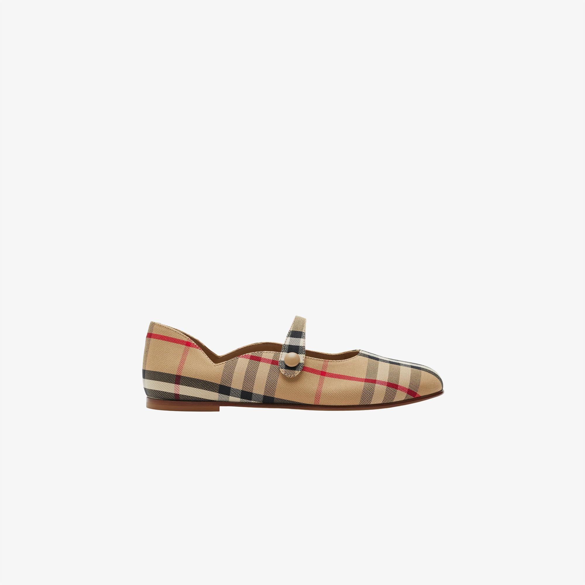 Burberry Çocuk Bej Ayakkabı