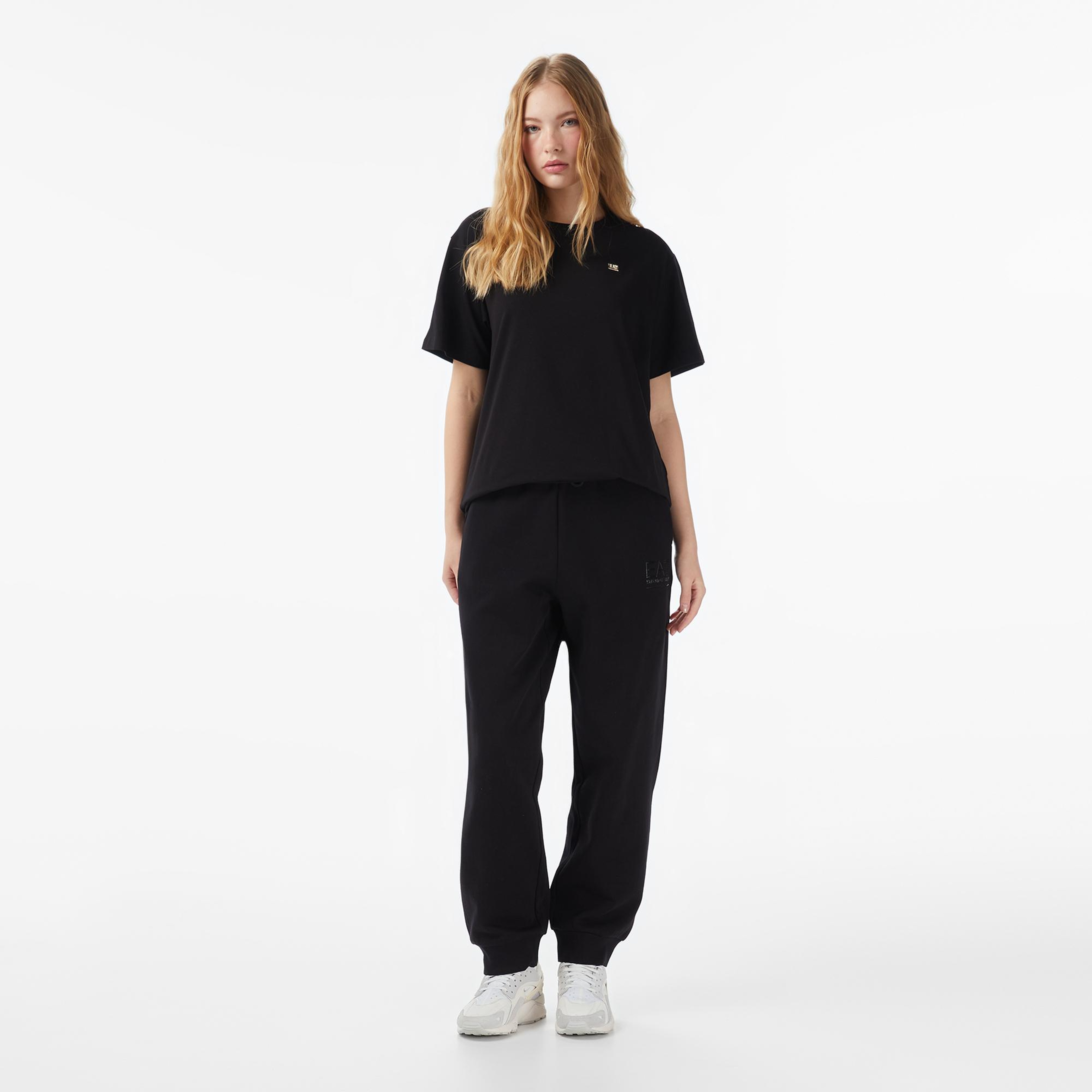 Emporio Armani Train Core Kadın Siyah T-Shirt