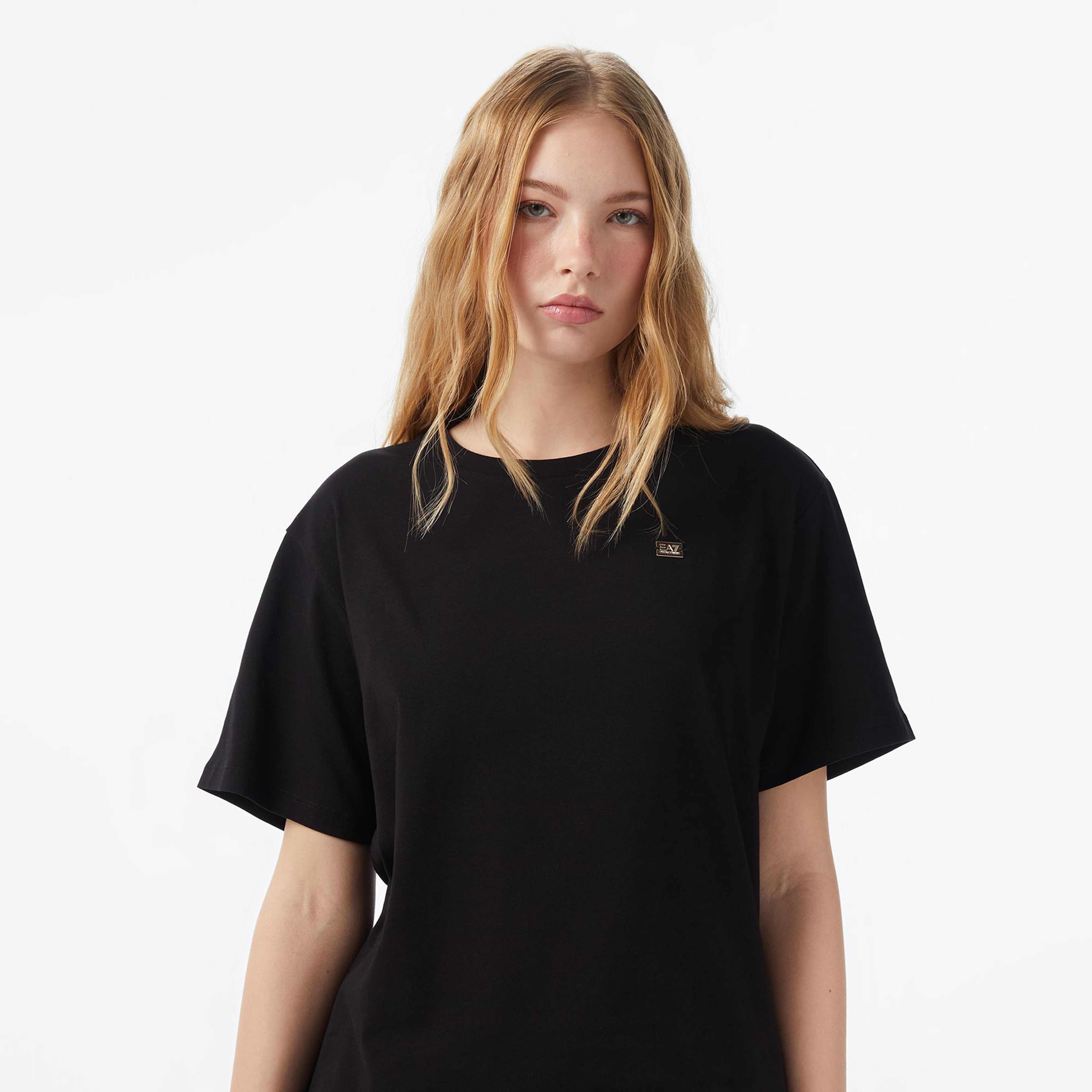 Emporio Armani Train Core Kadın Siyah T-Shirt